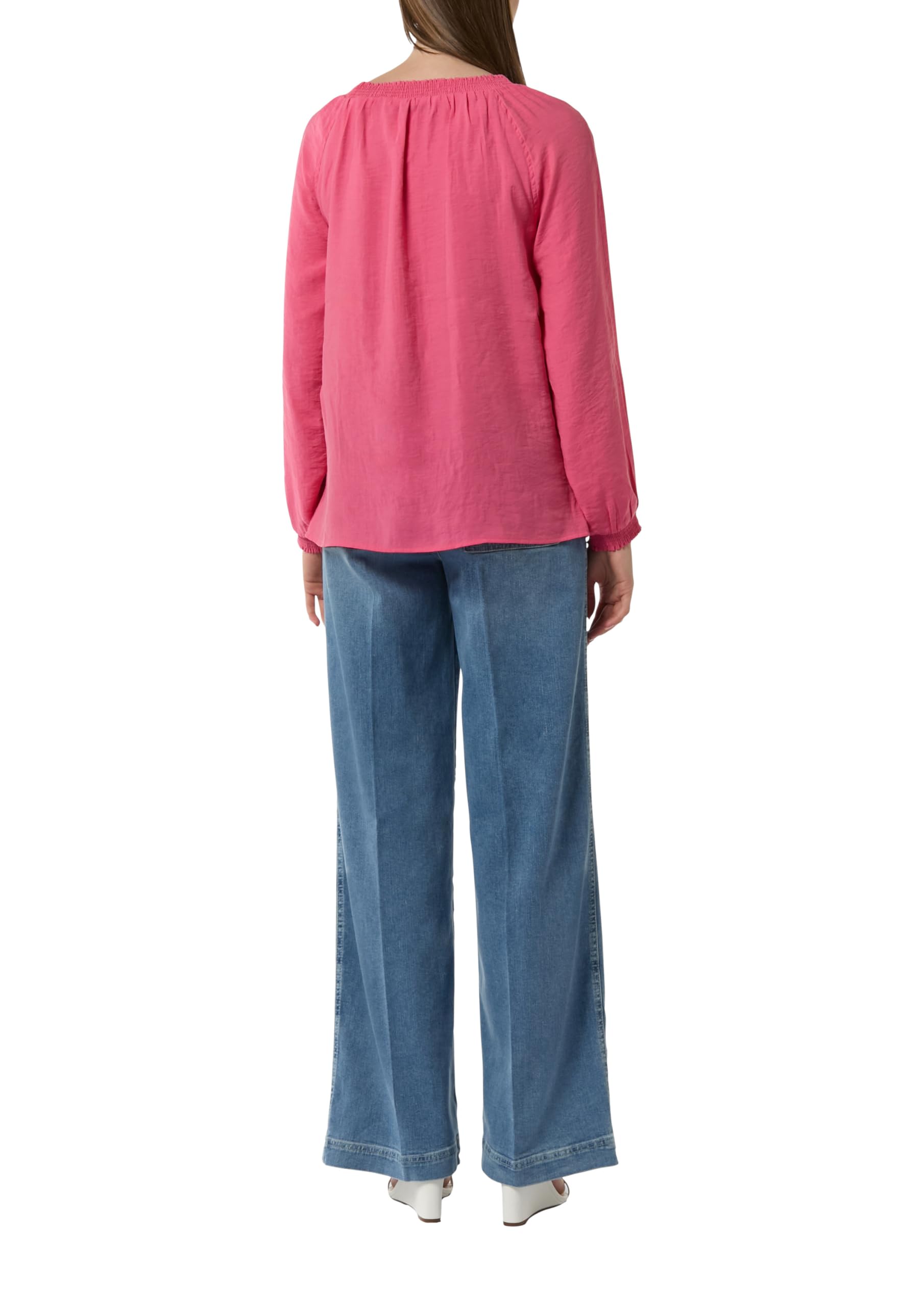 comma-blouses-bluse-elastischer-ausschnitt-gr-e-42-regular-fit image 2