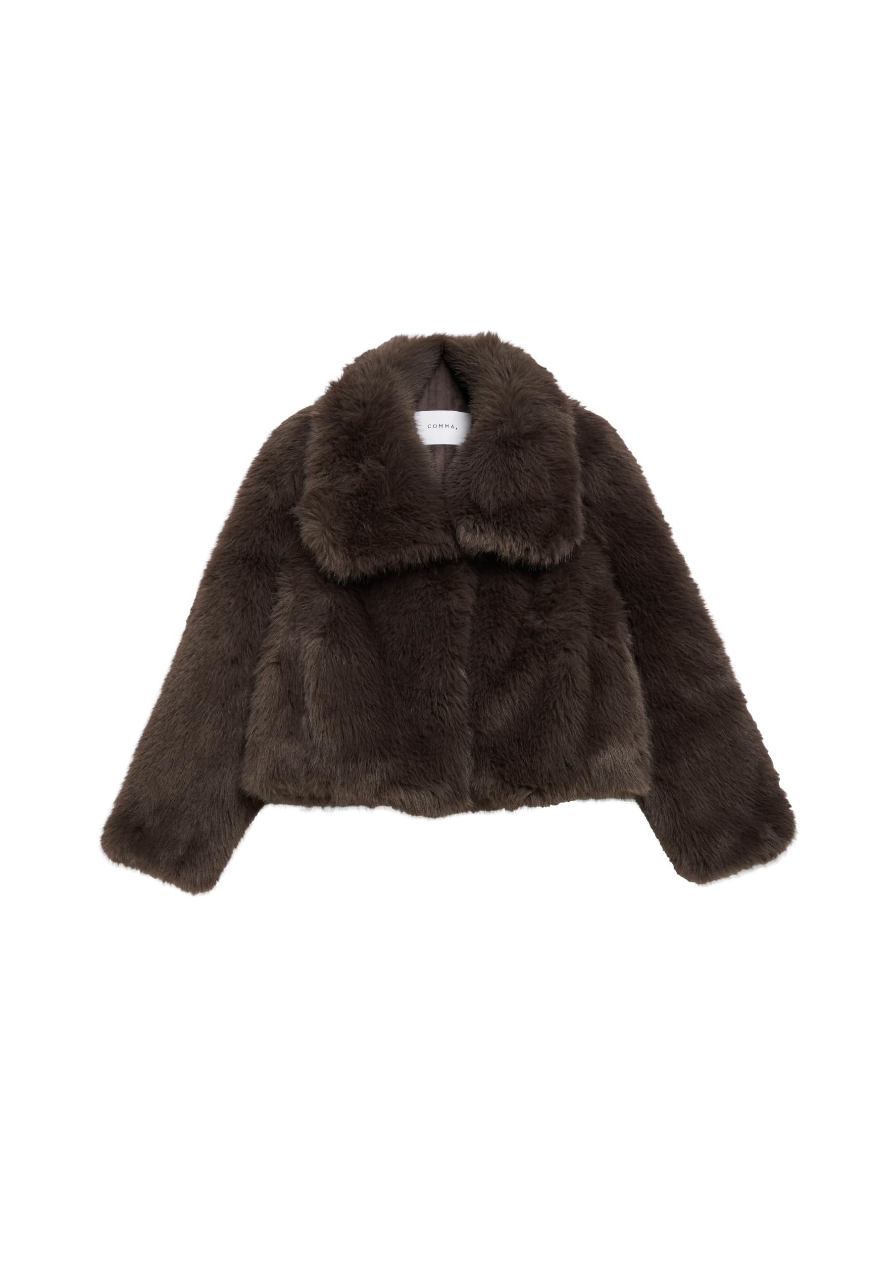 comma-outdoor-jacke-damen-webpelz-gr-l-dunkelbraun image 4