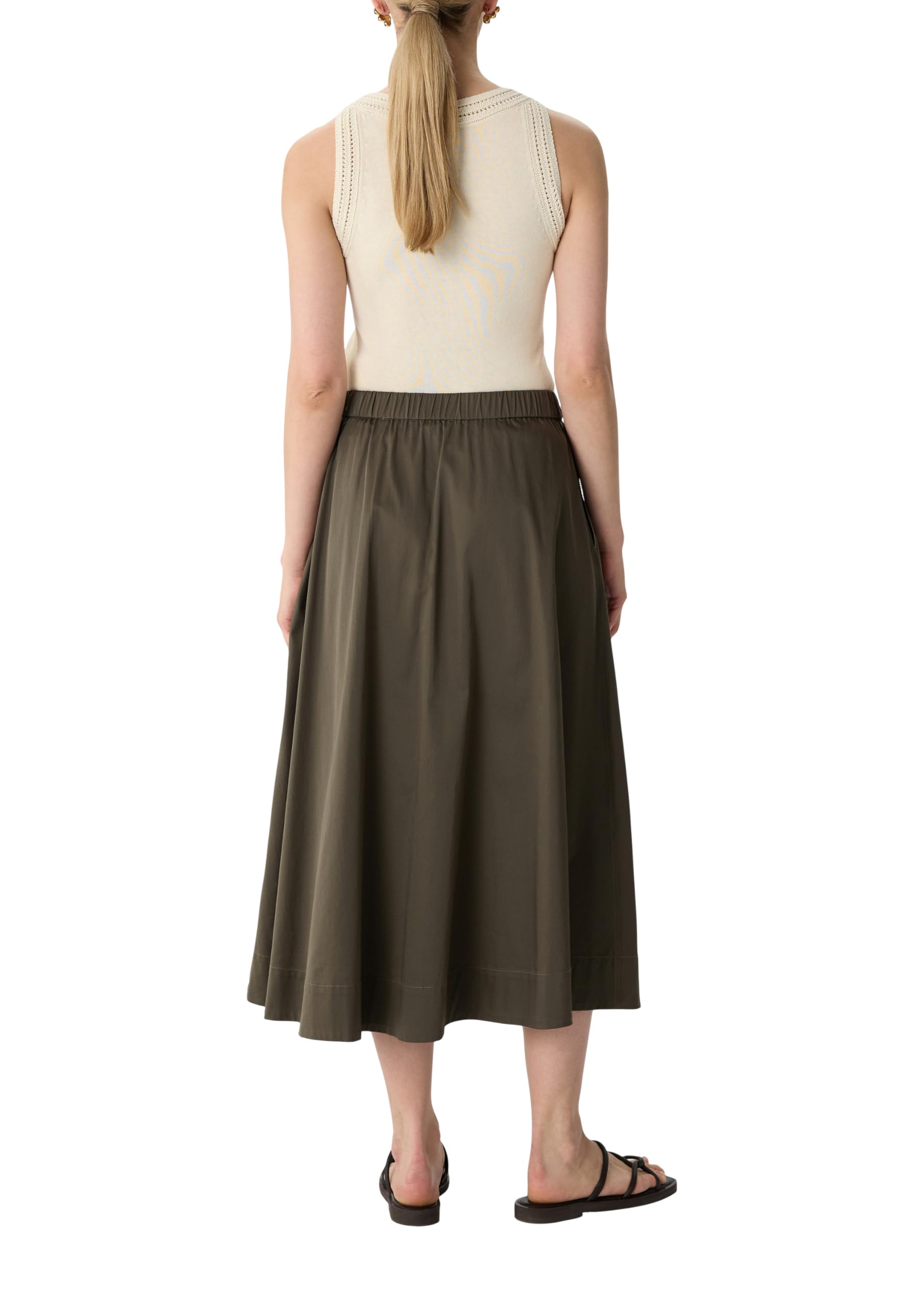 comma-midi-rock-ausgestellt-taschen-damen-gr-e-40 image 2