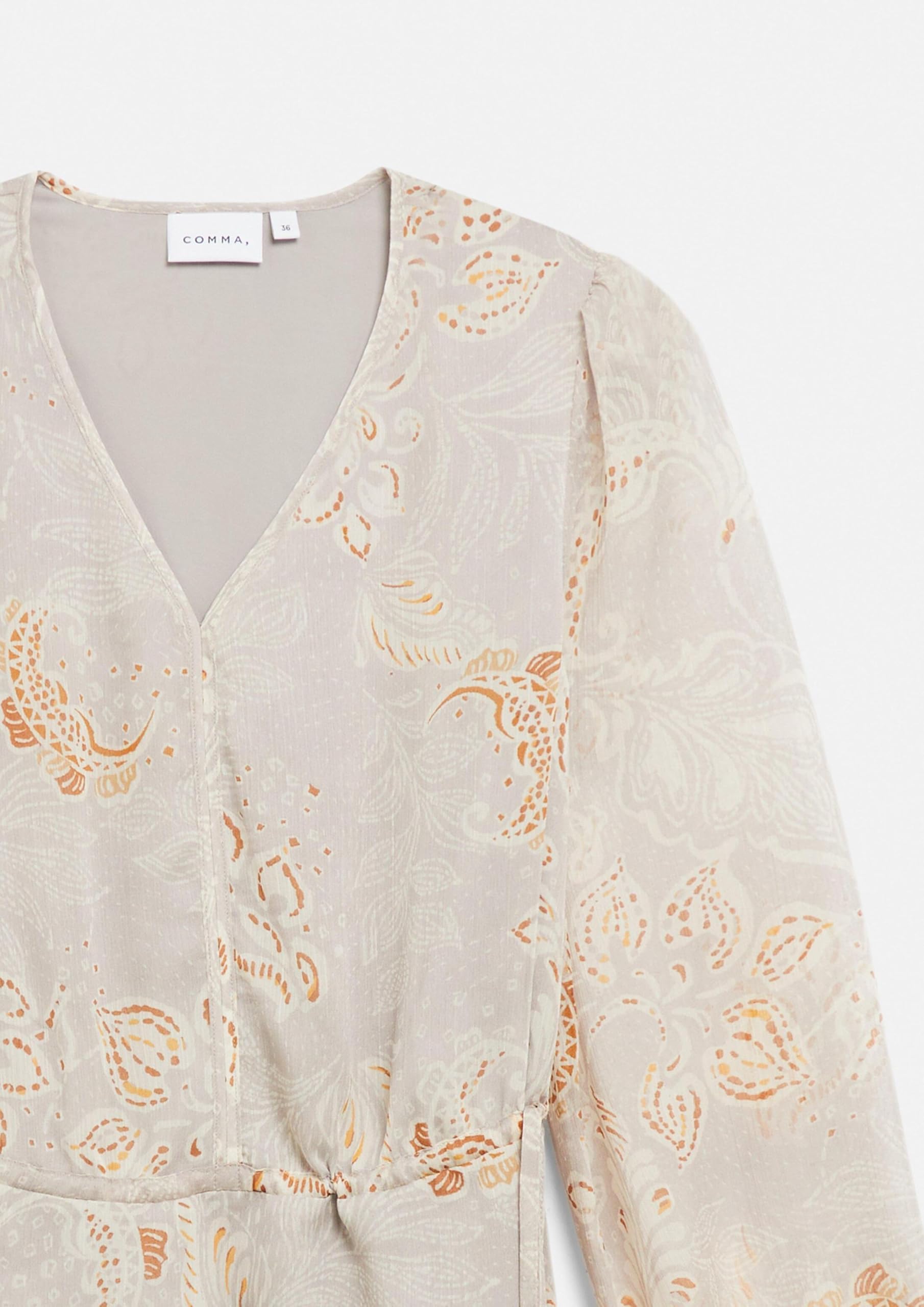 comma-blouses-chiffon-bluse-langarm-gr-32-print image 5