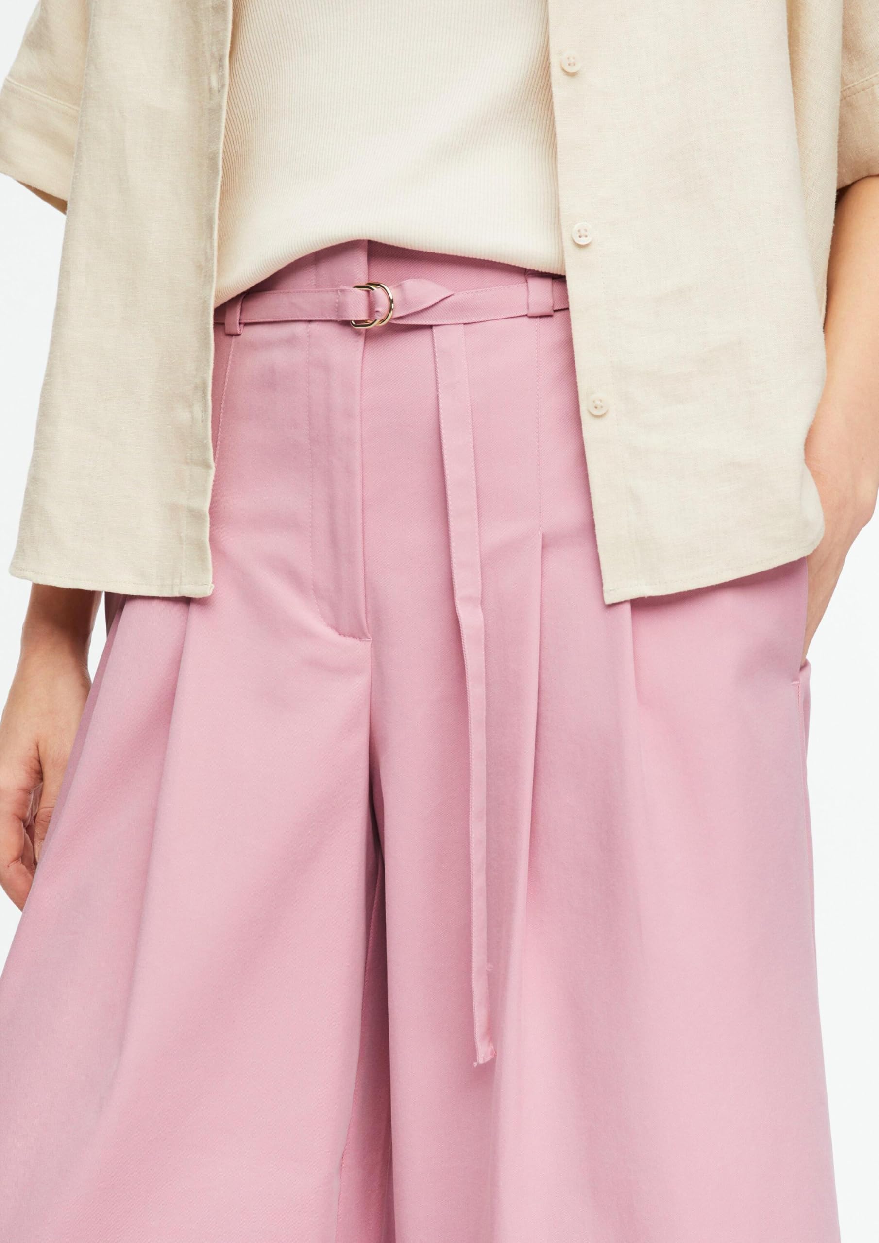 comma-trousers-wide-leg-bundfalten-high-waist-hose image 4