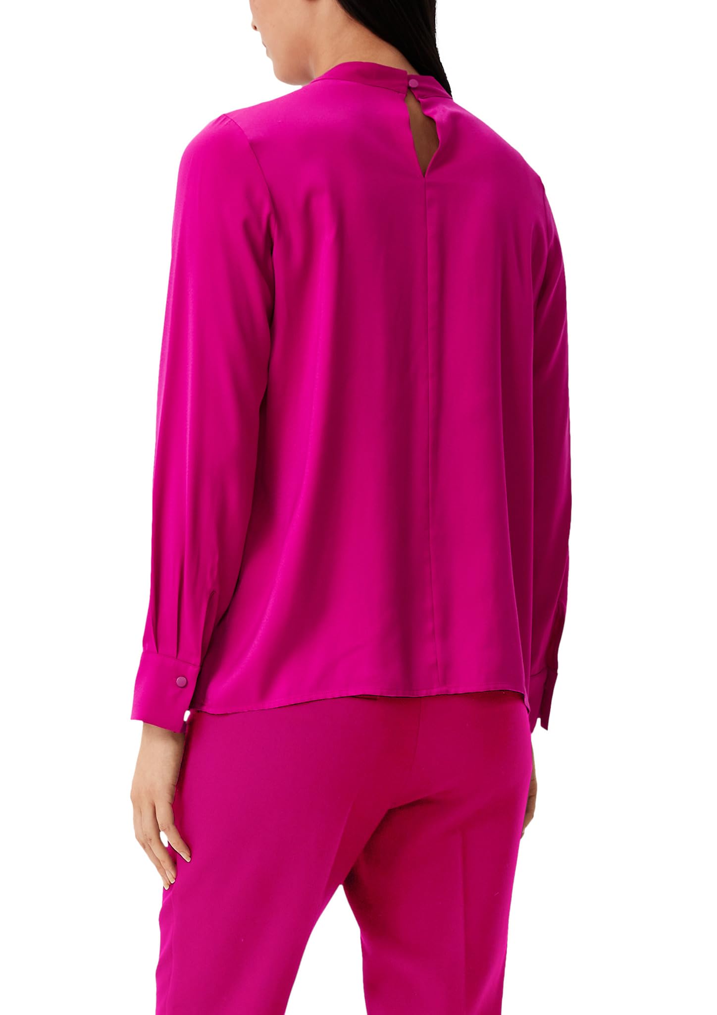 comma-satinbluse-gr-34-bluse-falten-detail-elegant image 2