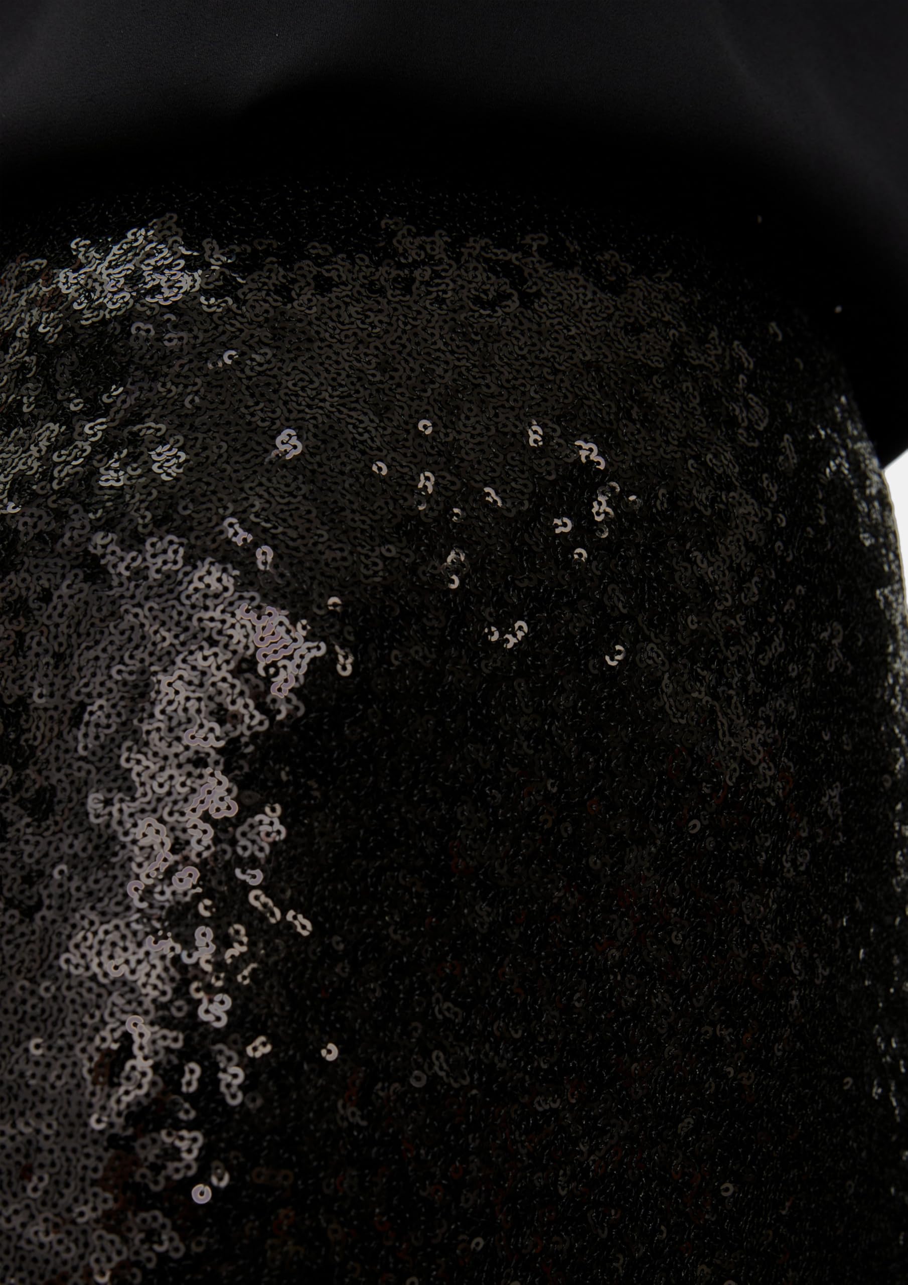 comma-mesh-rock-mit-pailletten-mini-gr-e-32-schwarz image 4
