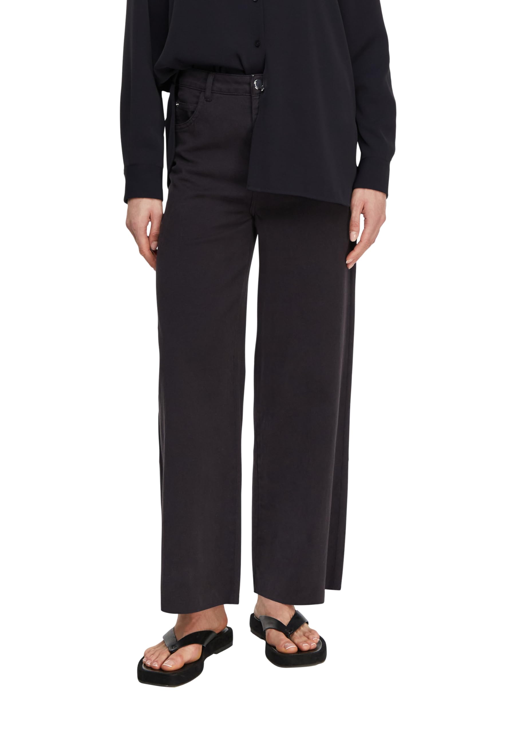 comma-anna-culotte-jeans-7-8-wide-leg-navy image 1