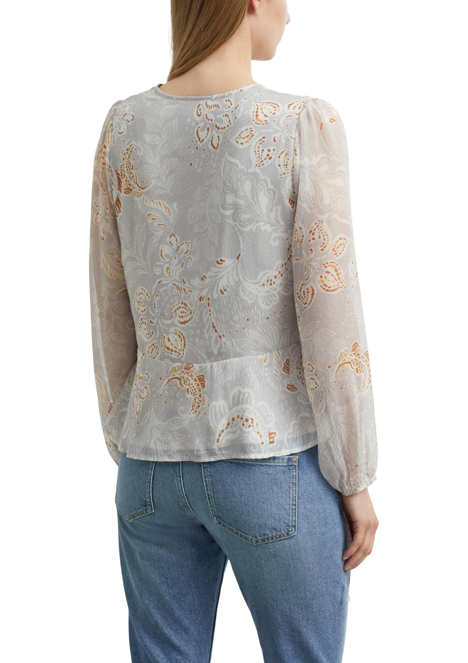 comma-blouses-chiffon-bluse-langarm-gr-32-print image 2