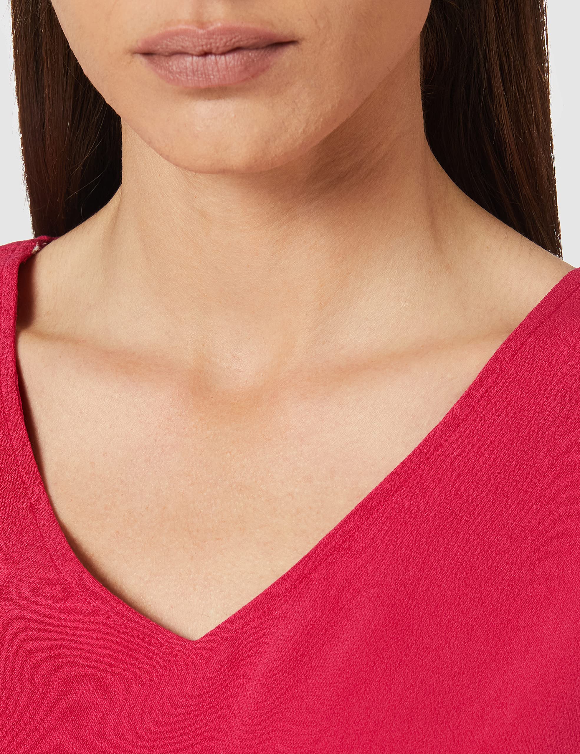 comma-damen-bluse-viskose-mit-raffdetails image 4
