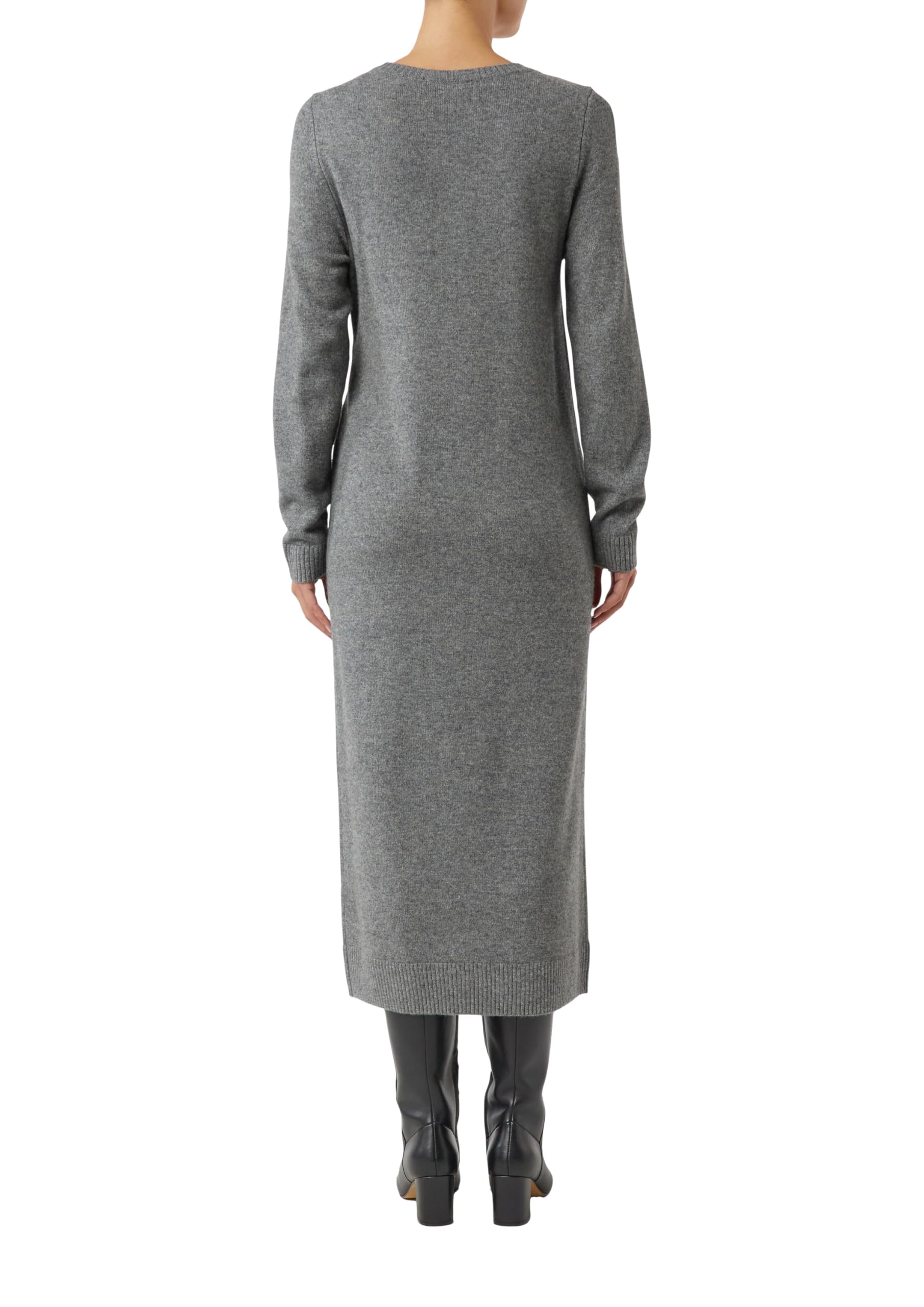 comma-strickkleid-wollmix-gr-e-44-bindedetail-maxi image 2