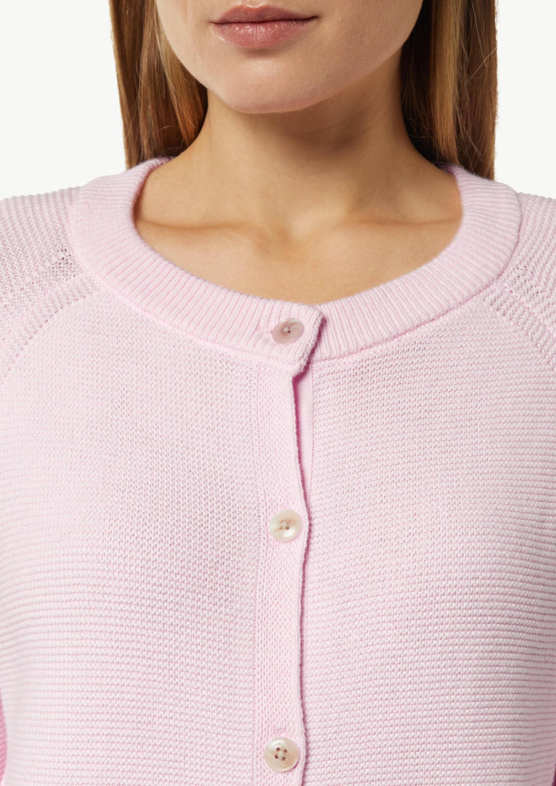 comma-jackets-kurze-strickjacke-raglan-rmel-cardigan-sandfarben image 5