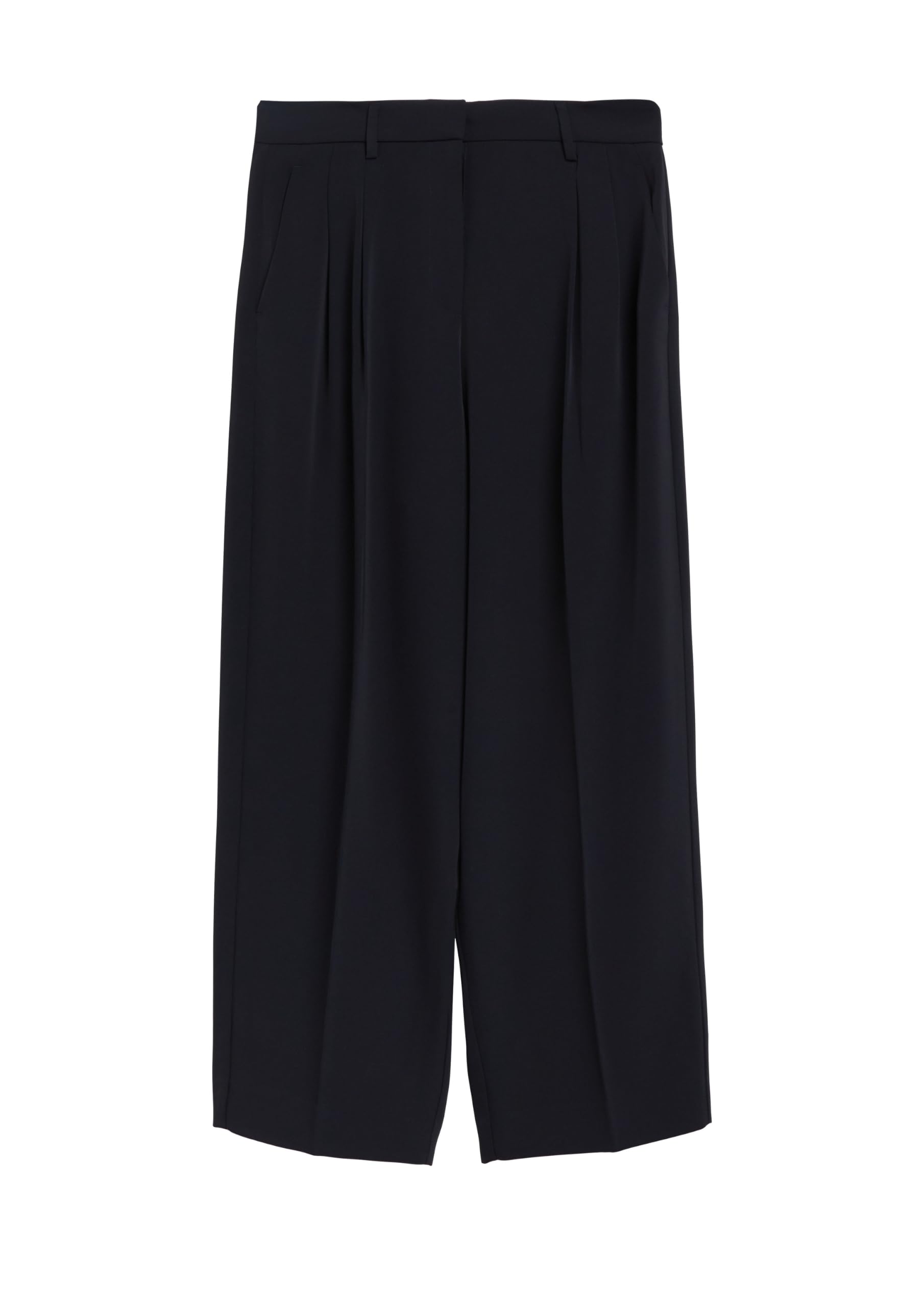 comma-bundfaltenhose-wide-leg-hose-damen-navy-gr-34 image 4