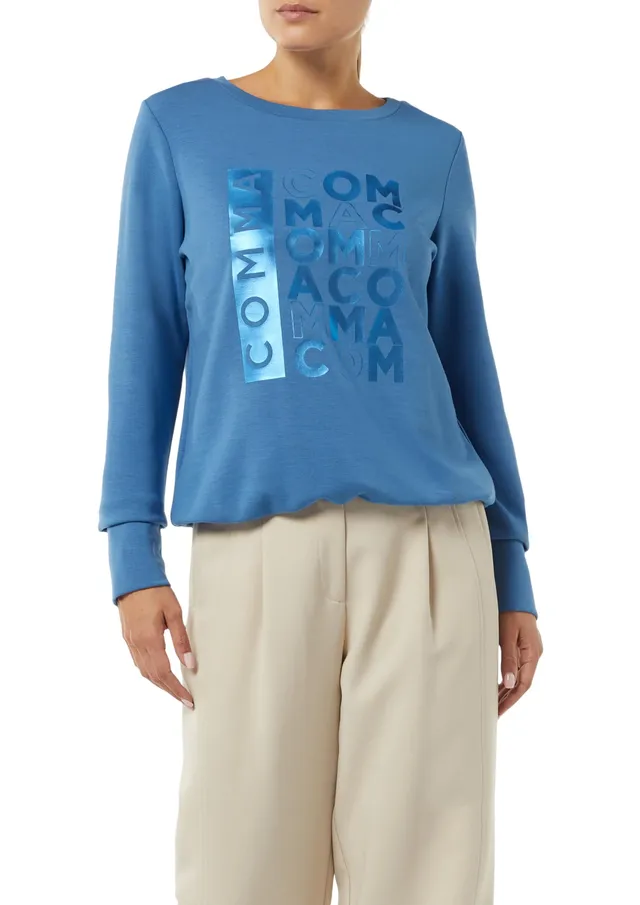 comma-2155090-sweatshirt-tunnelzug-damen-gr-34 image 1
