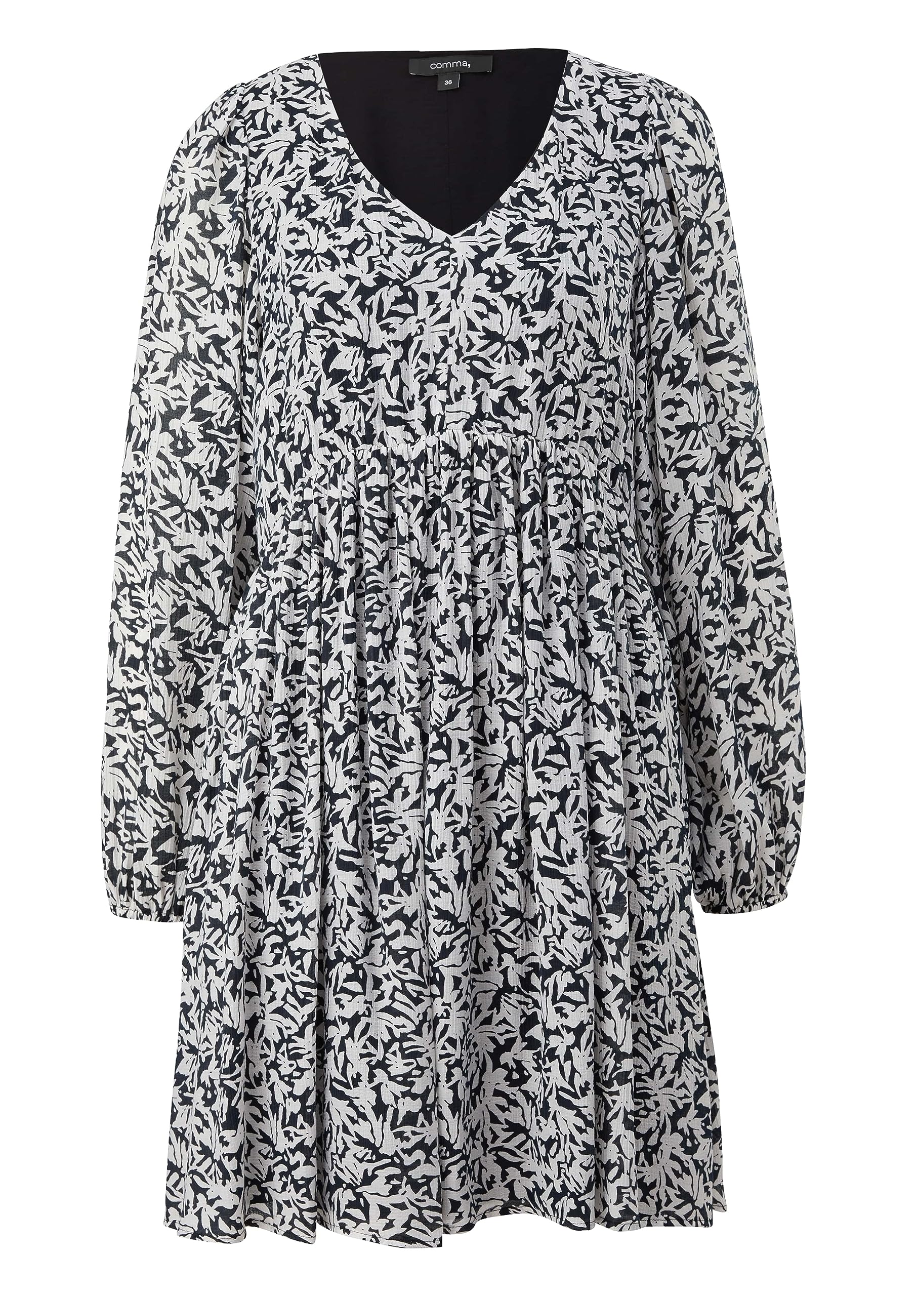 comma-kleid-dobby-struktur-allover-print-gr-34 image 7