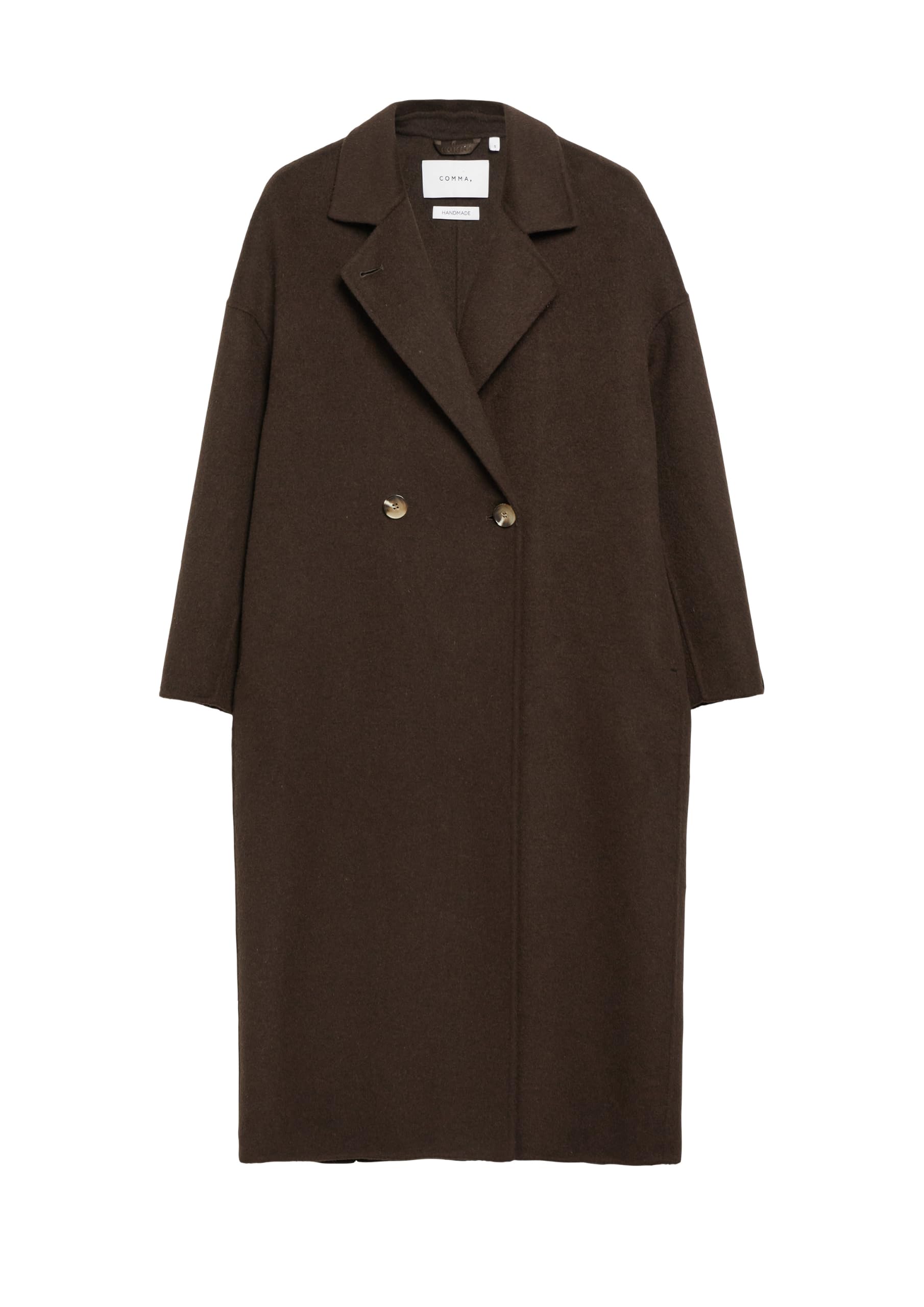 comma-coats-doubleface-outdoor-mantel-damen-mantel-braun-wollmix image 4
