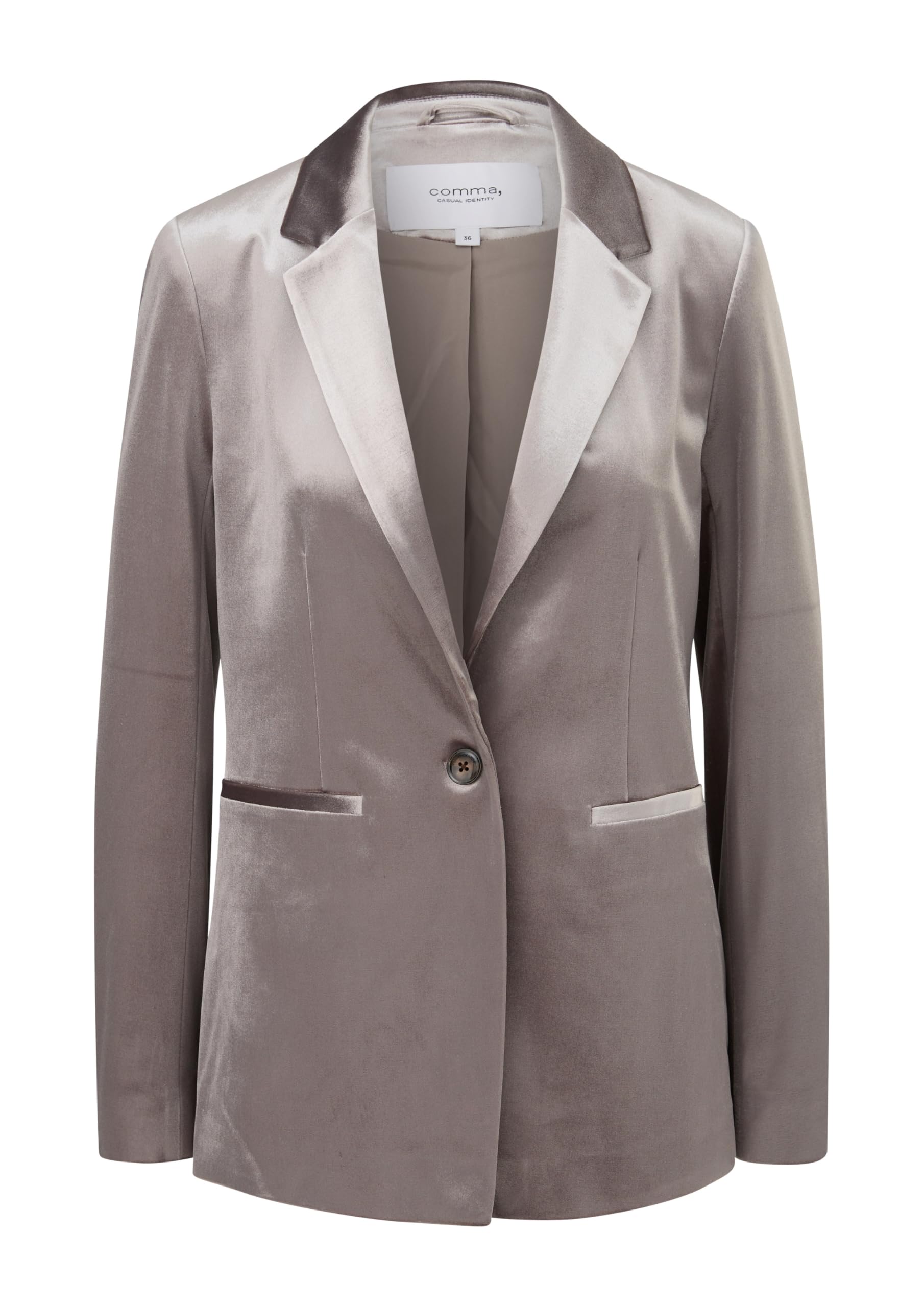 comma-blazers-samt-blazer-gr-e-44-glamour-schimmernd image 3