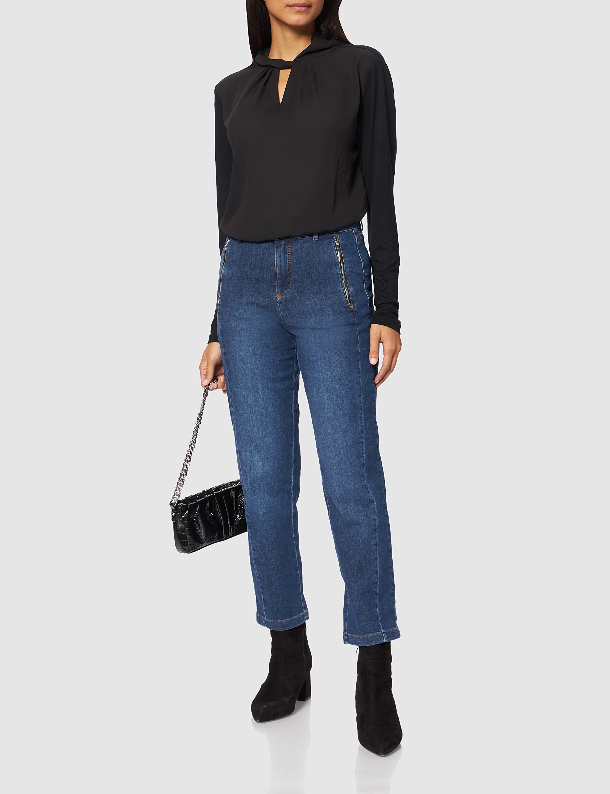 comma-jeans-damenjeans-slim-fit-mit-elasthan image 2