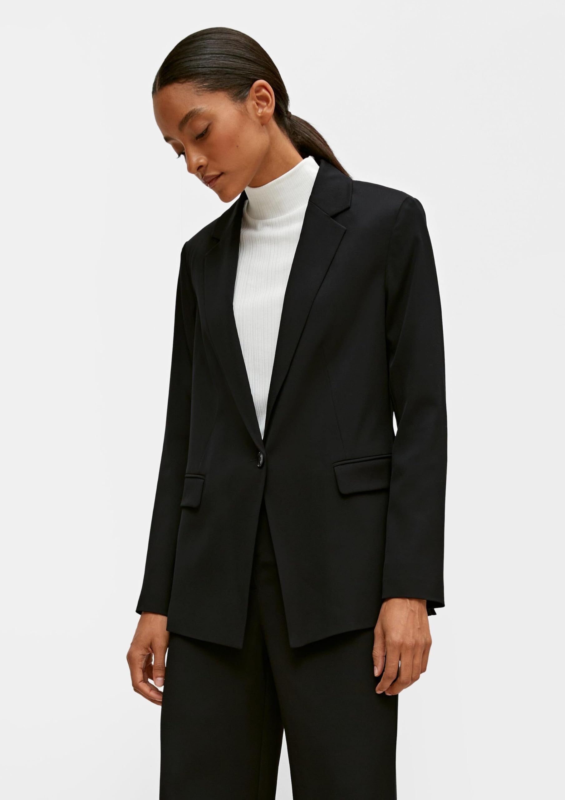 comma-blazers-2126424-blazer-schwarz-gr-46-viskose image 5