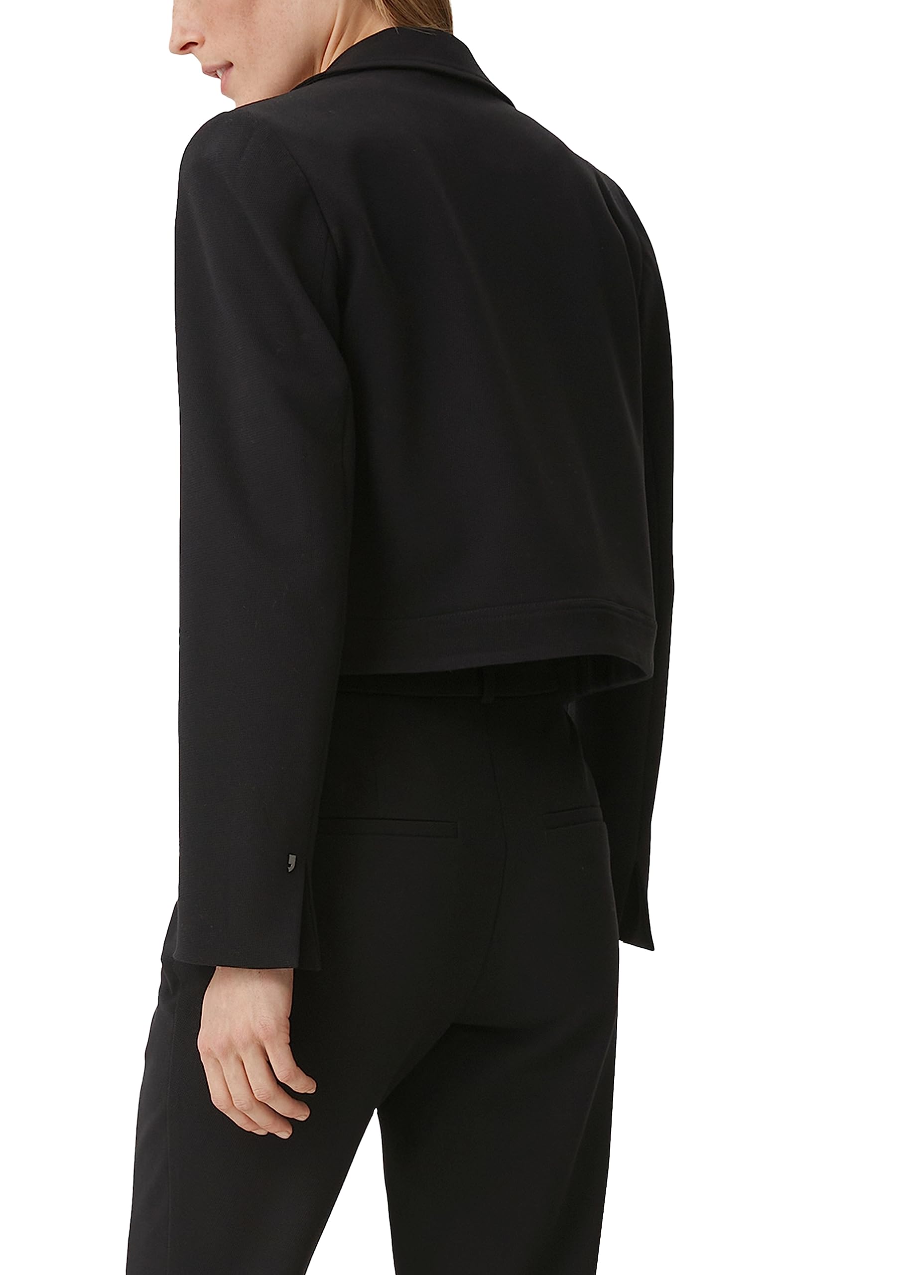 comma-blazer-kurz-viskosemix-schwarz-gr-e-36 image 2