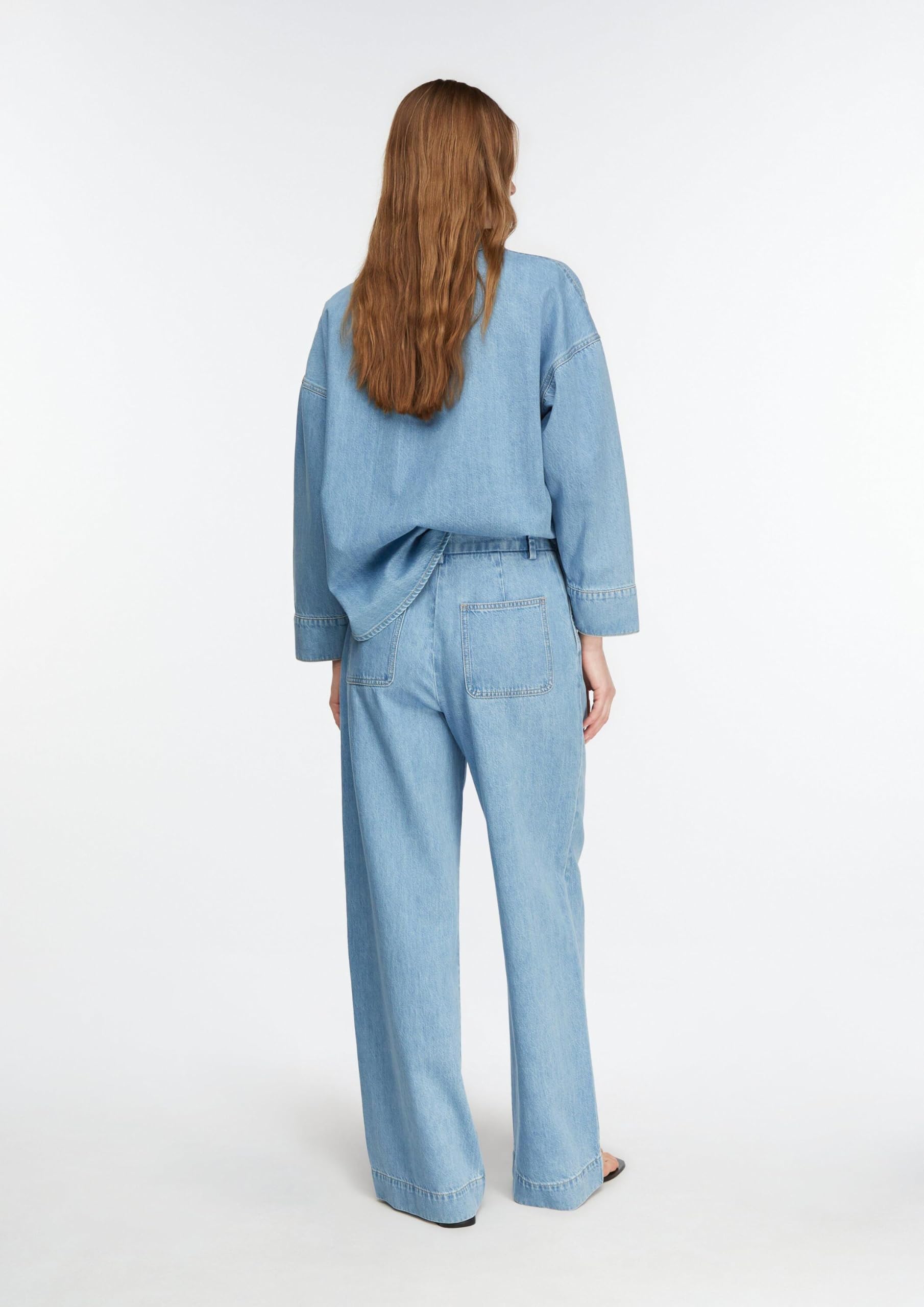 comma-jeans-wide-leg-high-rise-gr-e-38-lyocell-denim image 8