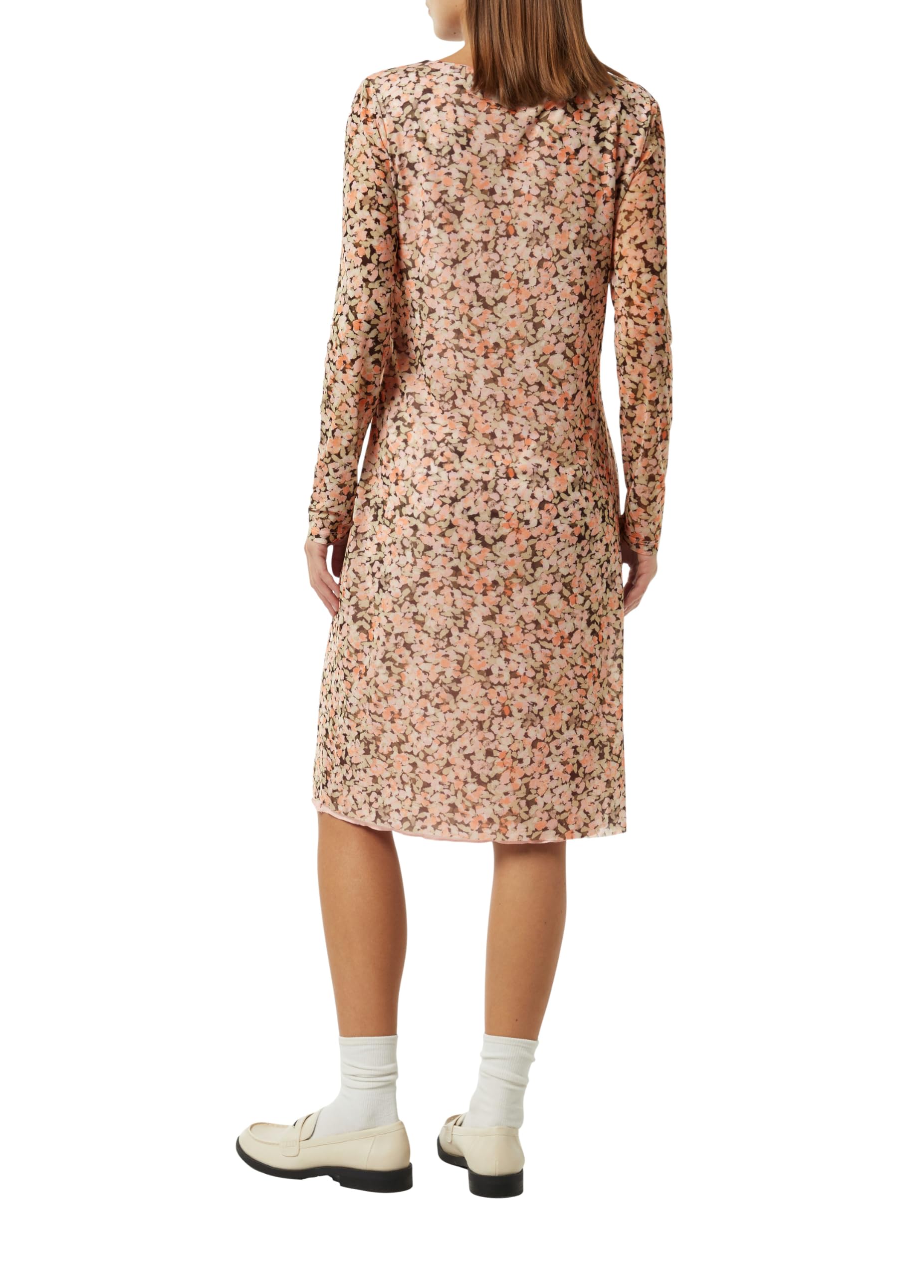 comma-midikleid-mesh-floral-gr-e-38-rosa image 2