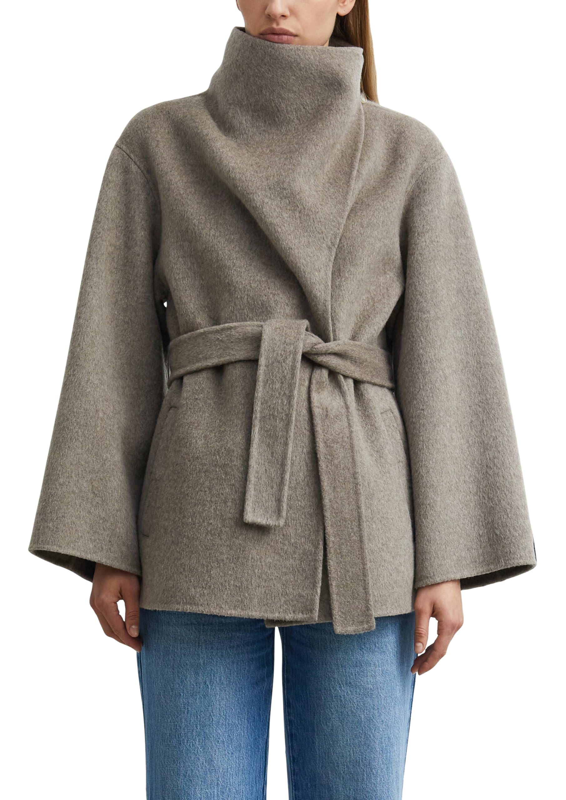 comma-outdoor-jacke-doubleface-halblang-xl-mit-bindeg-rtel image 1