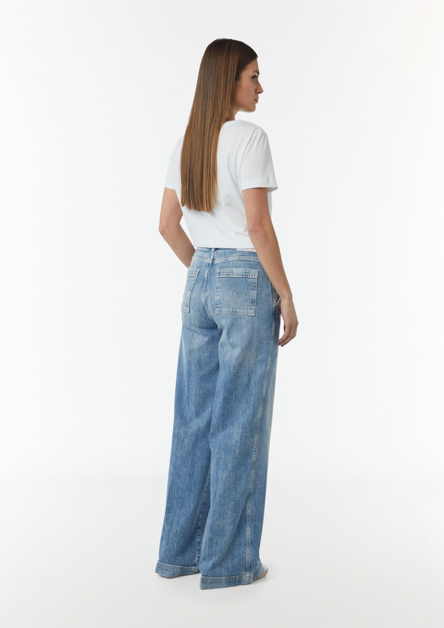 comma-jeans-wide-leg-damenhose-blau-gr-42 image 8