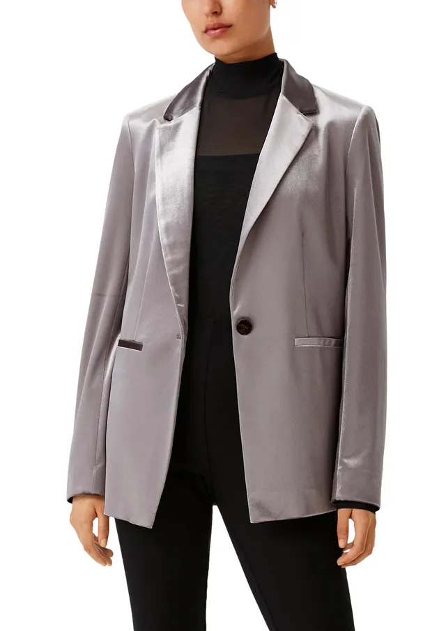 comma-blazers-samt-blazer-gr-e-44-glamour-schimmernd image 1