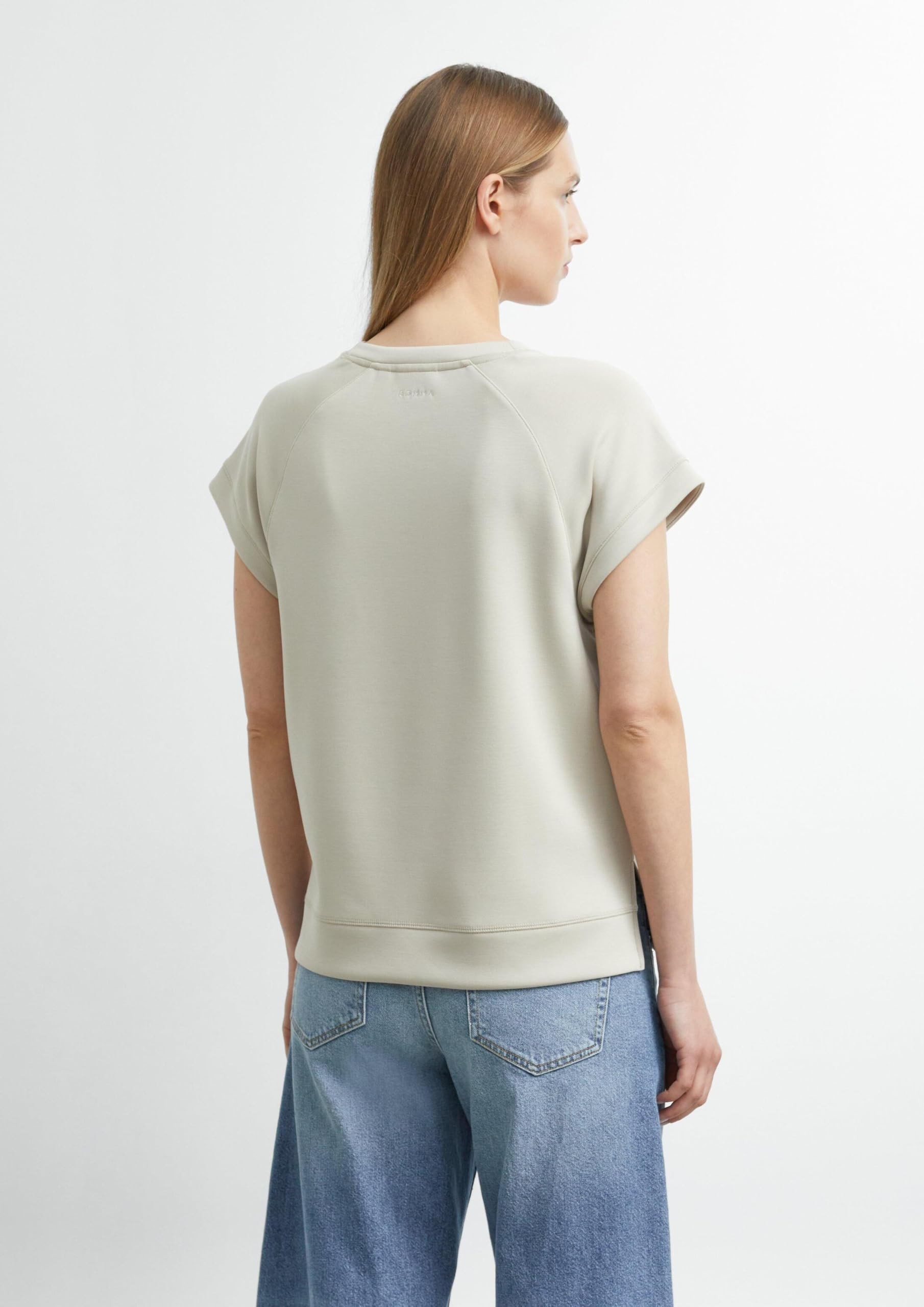 comma-damen-sweatshirt-kurzarm-rundhals-gr-44-regular-fit image 7
