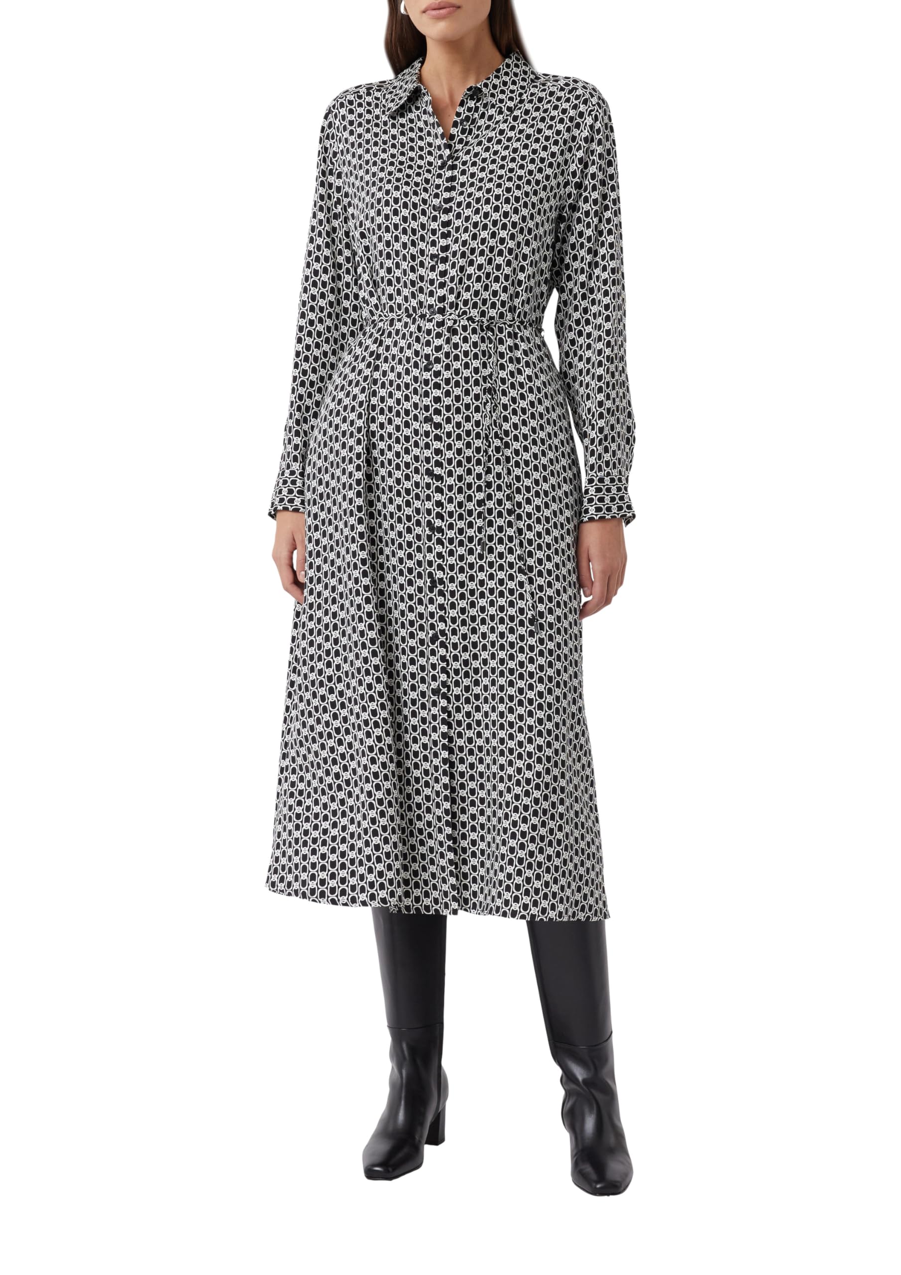 comma-dresses-maxikleid-allover-print-gr-36 image 1