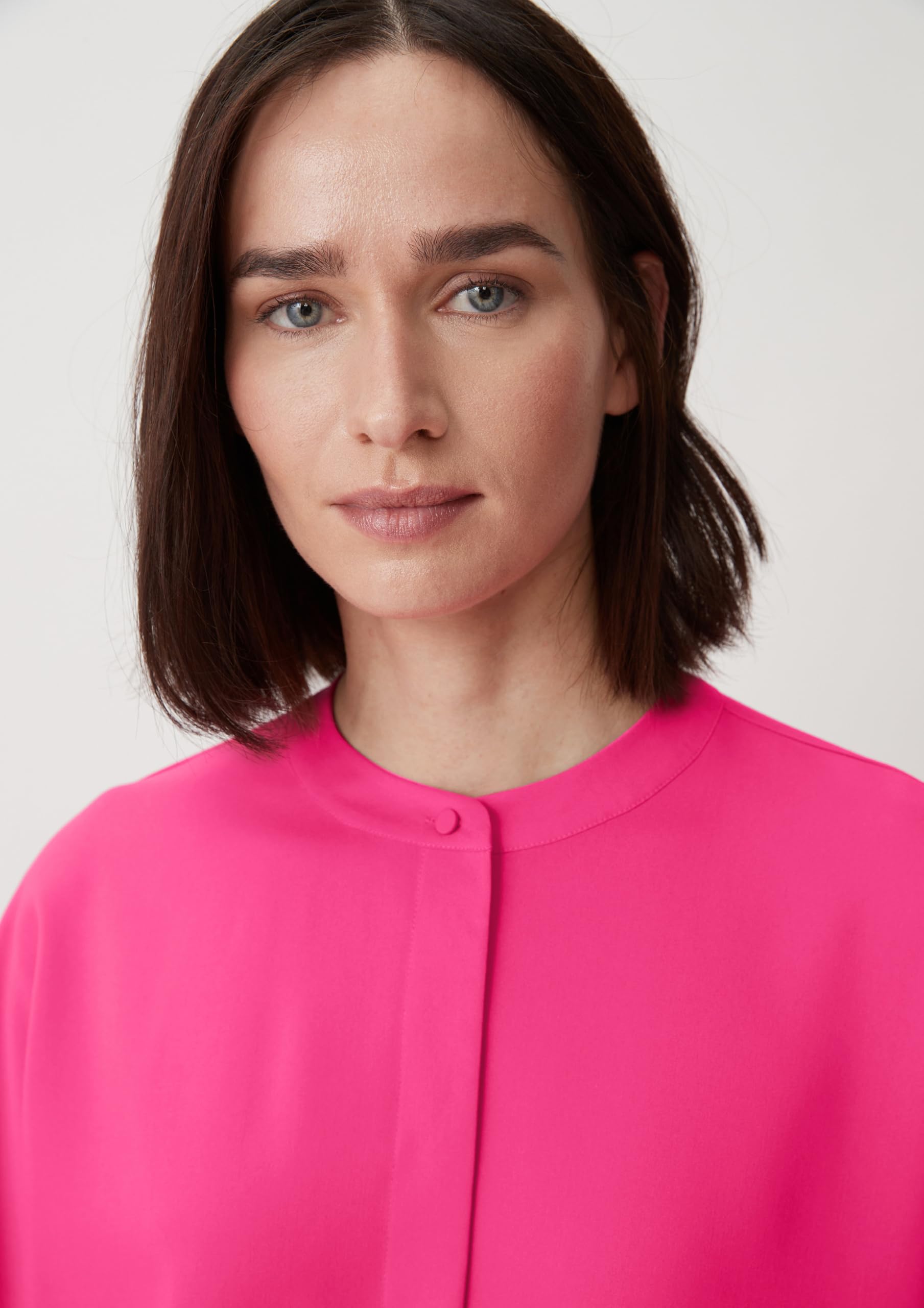 comma-bluse-pink-4462-damen-twill-business image 3