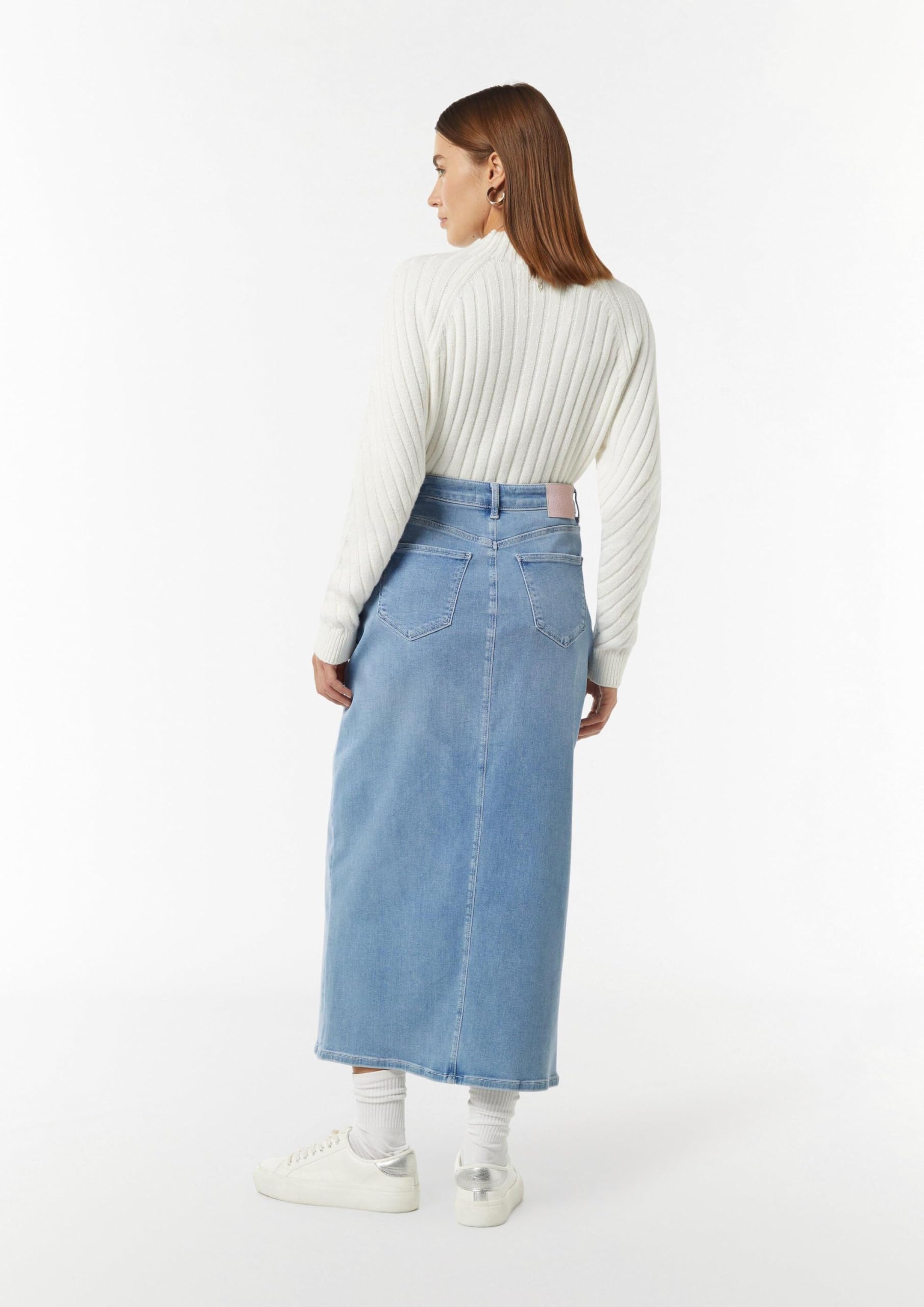 comma-jeans-rock-lang-mit-schlitz-mid-rise image 7