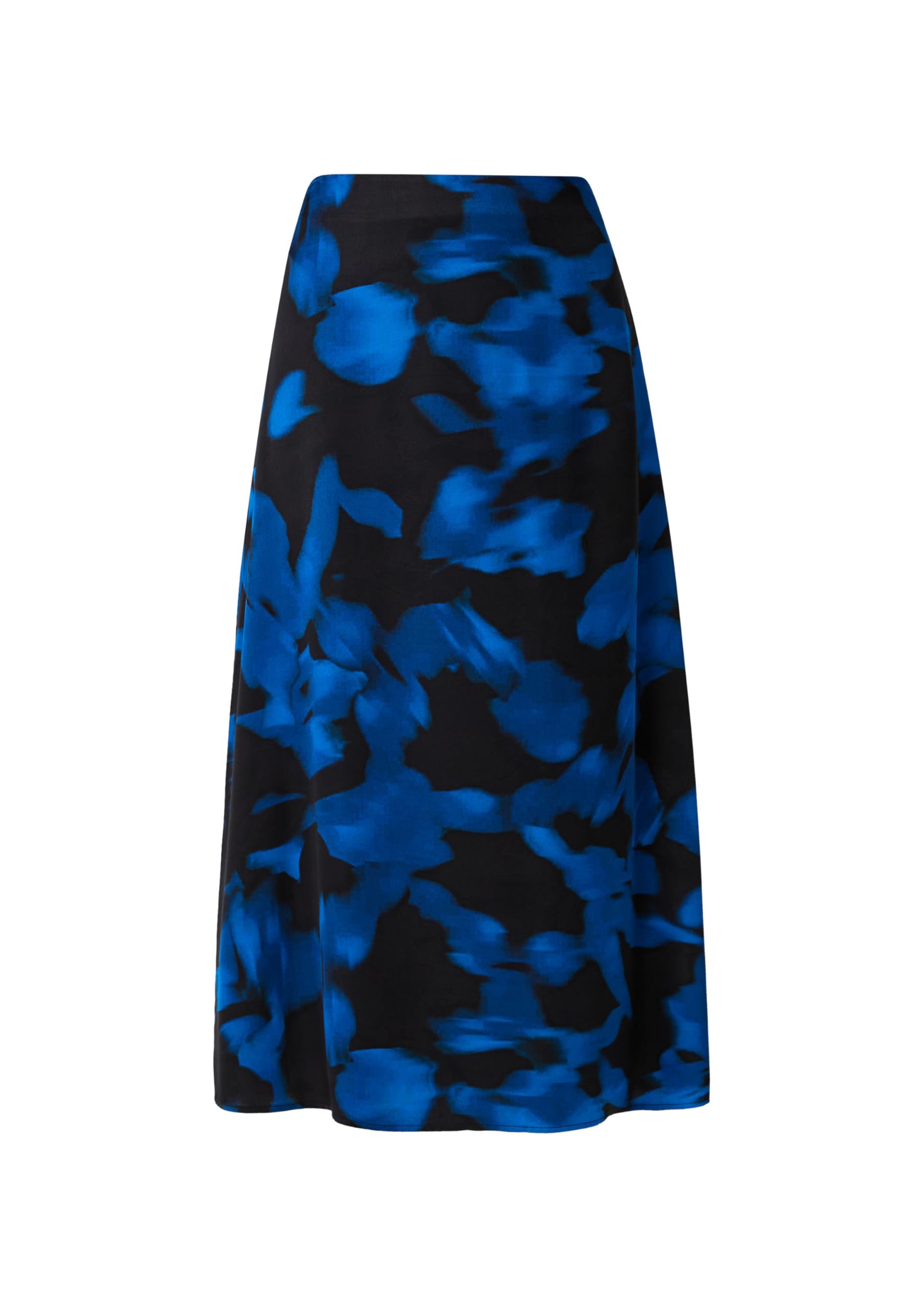 comma-satinrock-all-over-print-damen-rock-schwarz-muster image 3