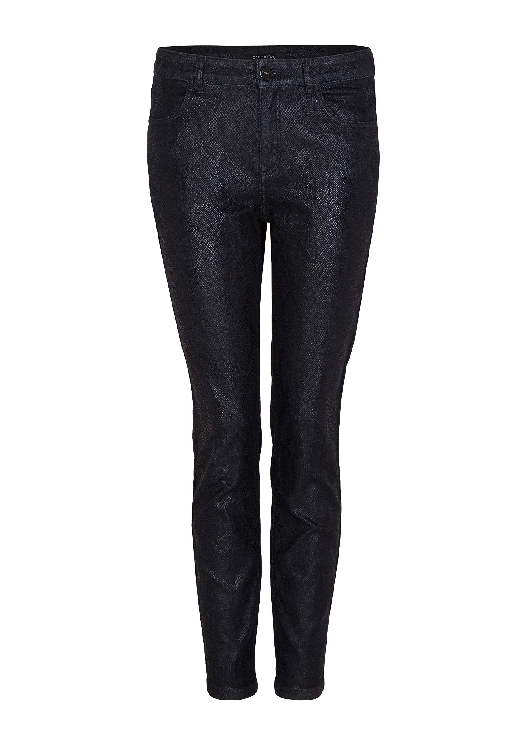comma-jeans-snake-muster-schmal-damen image 2