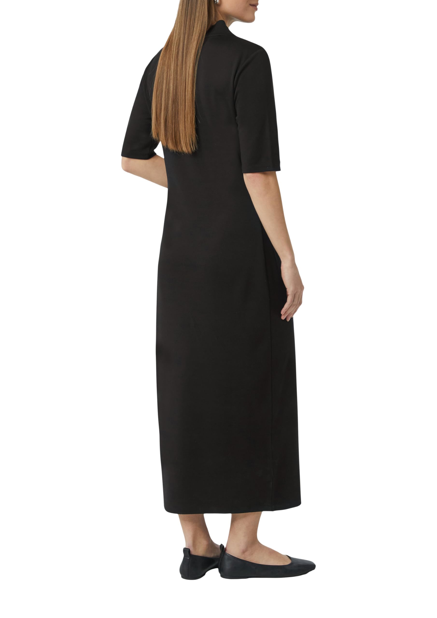 comma-interlockjersey-kleid-stehkragen-gr-e-38 image 2
