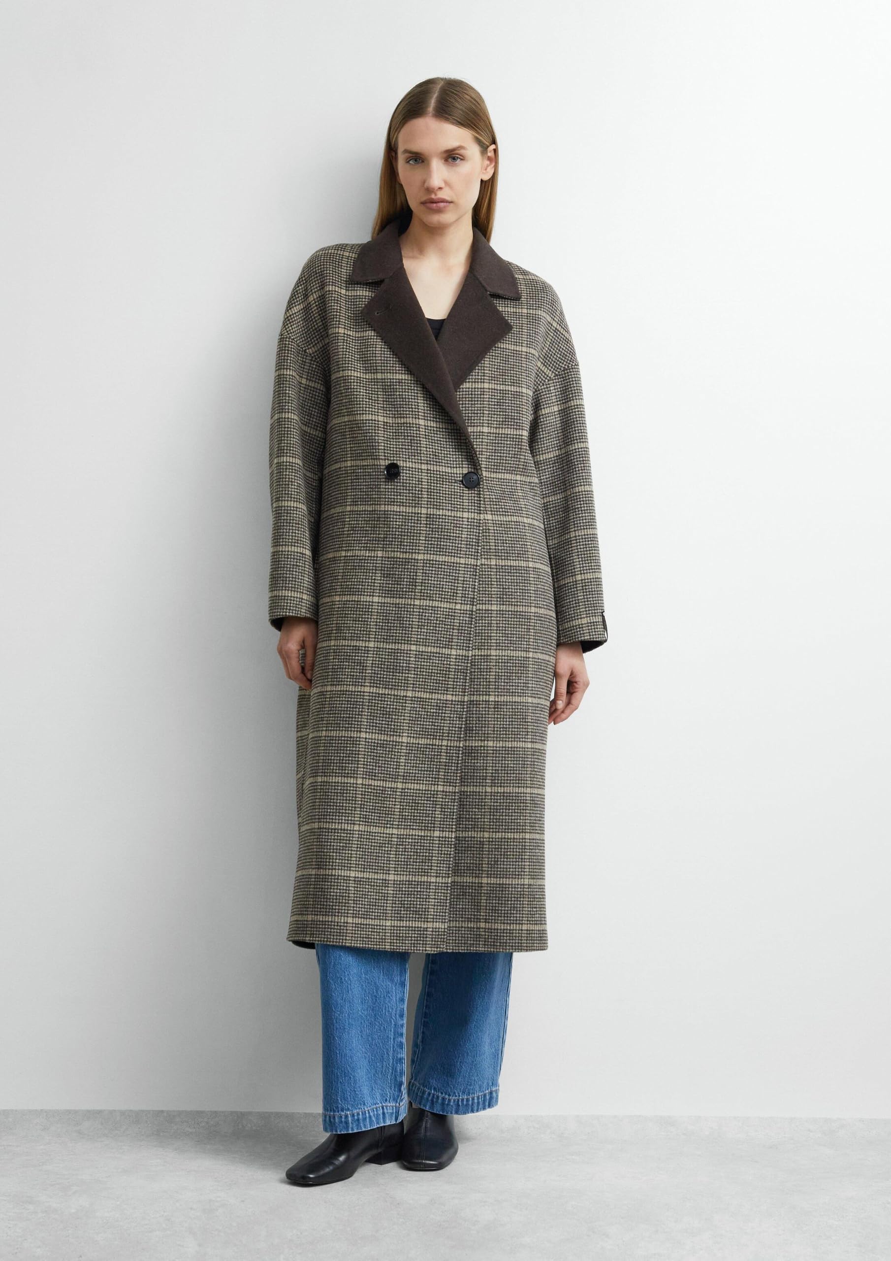 comma-outdoor-mantel-doubleface-loose-fit-gr-m image 6