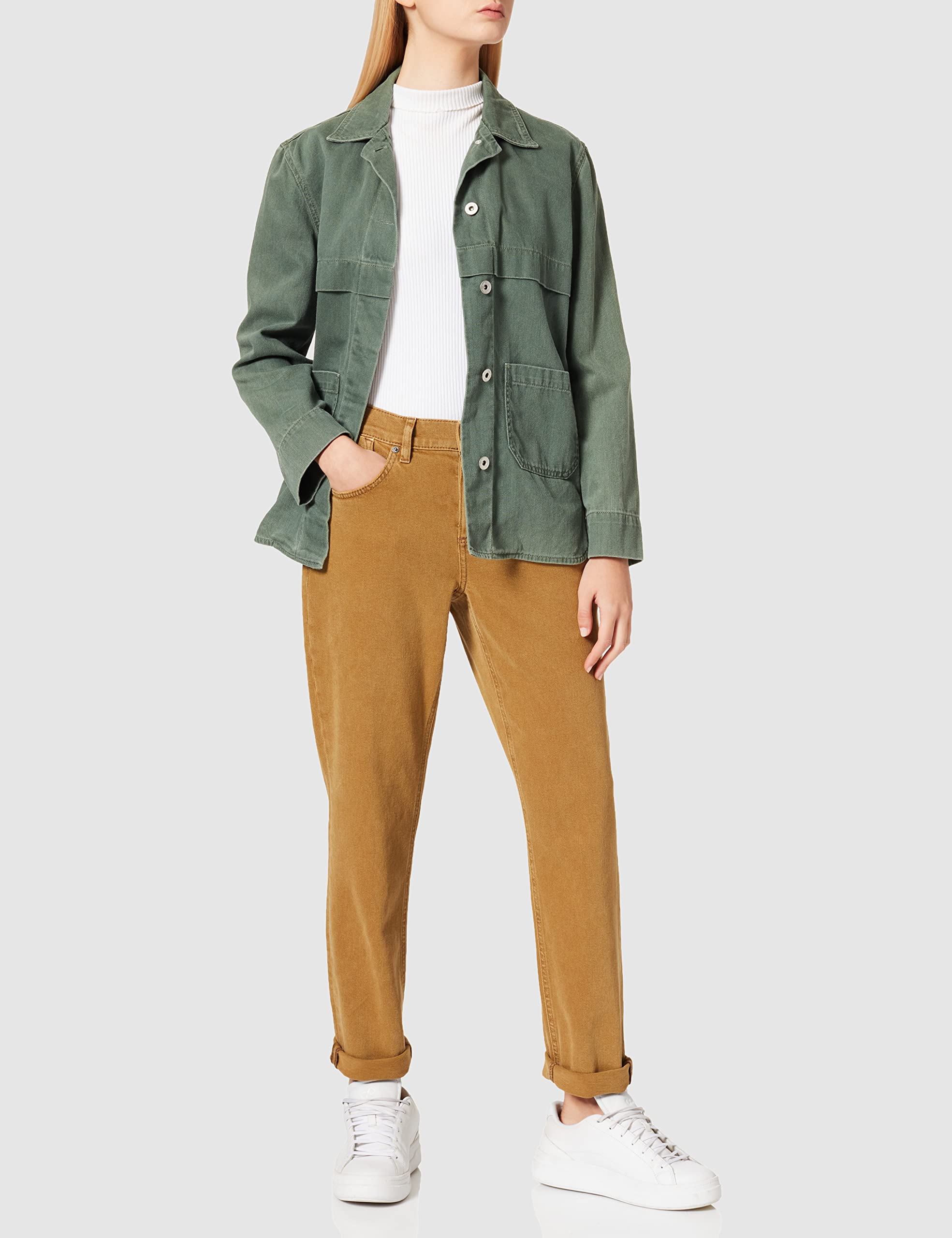 comma-trousers-damen-hose-jeans-optik-gr46-baumwolle image 2