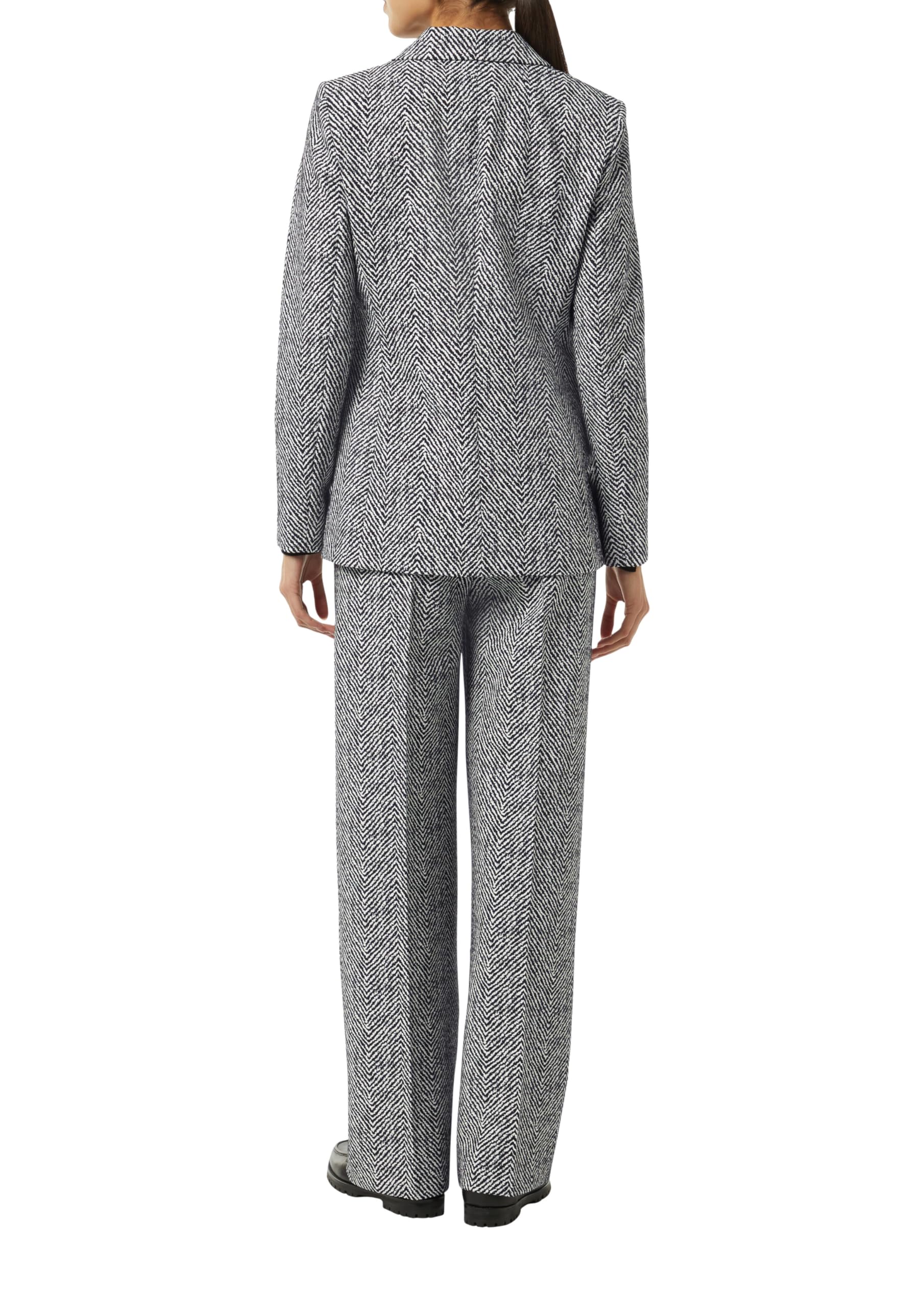 comma-blazer-jacquard-damen-gr-e-44-mit-strukturmuster image 2