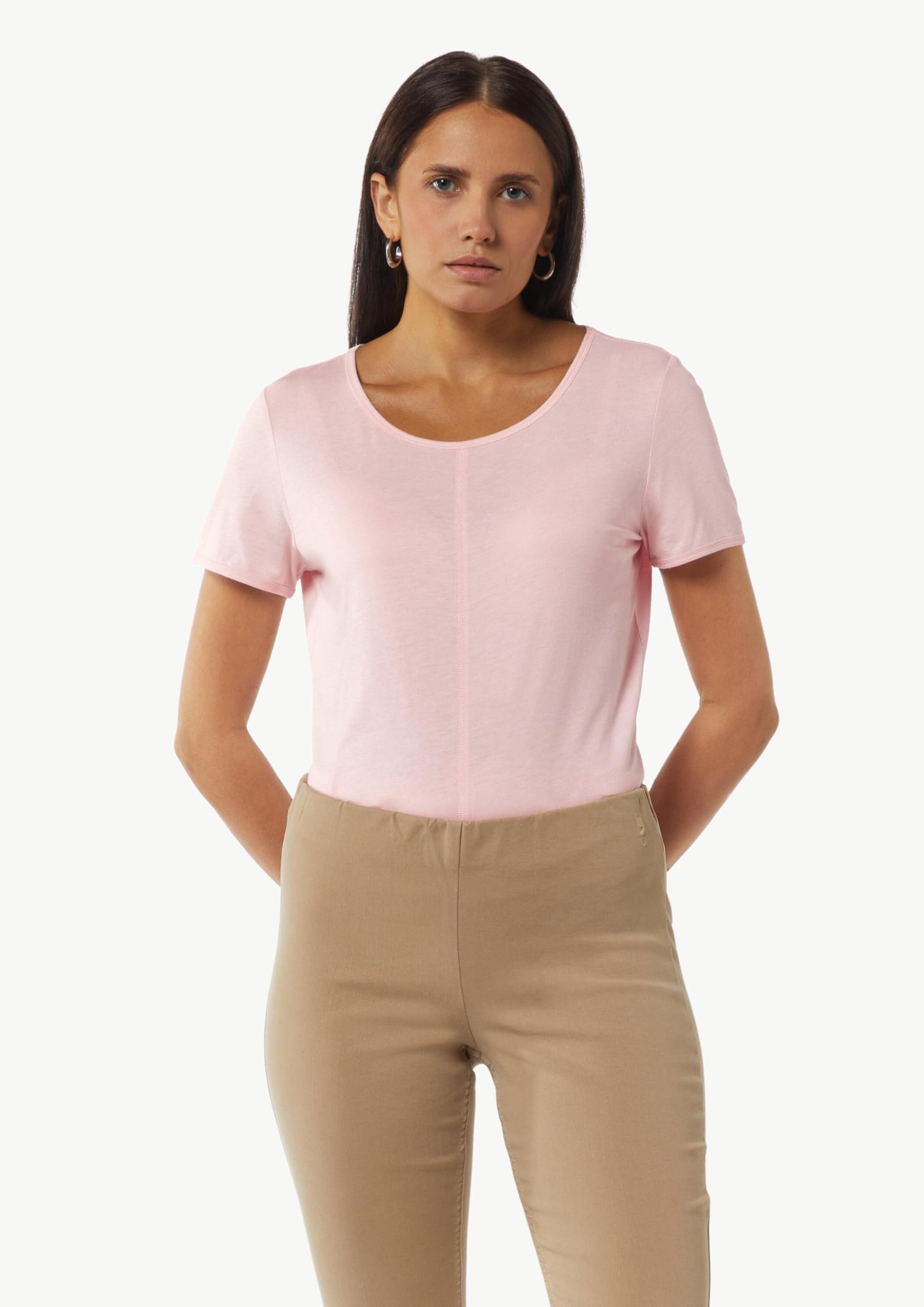 comma-2149743-t-shirt-damen-pink-gr-36-baumwolle image 5