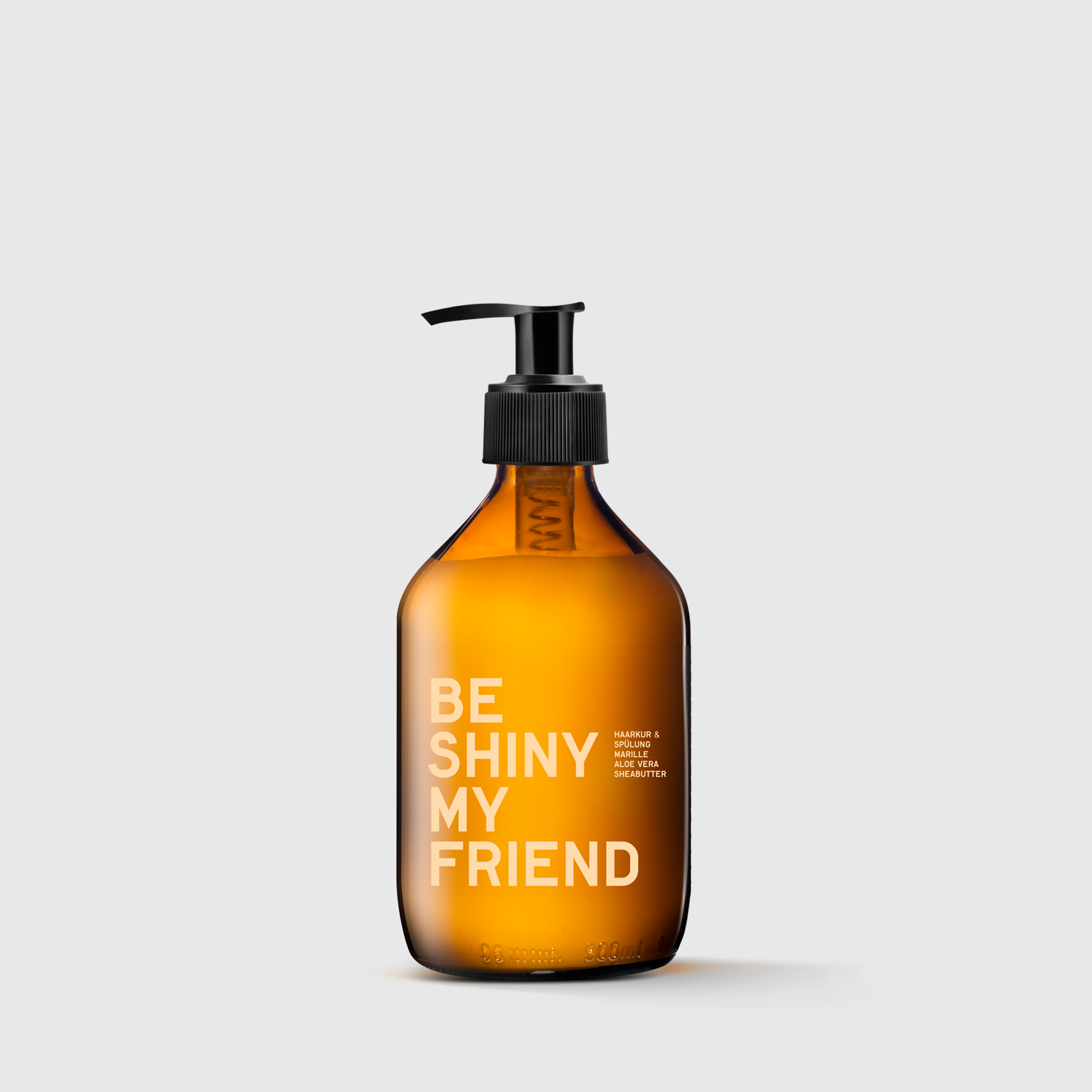 be-my-friend-be-shiny-haarsp-lung-aprikose-300-ml-vegan image 1