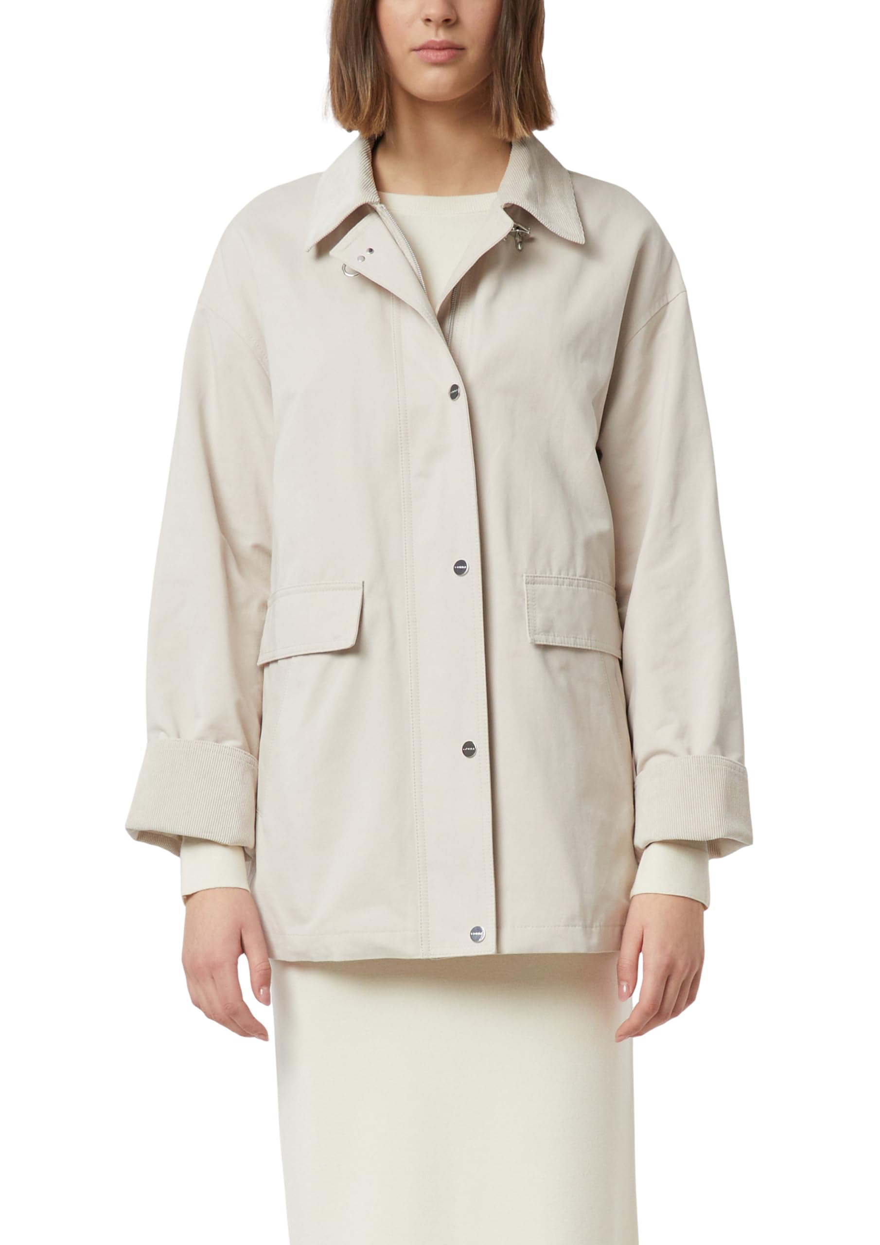 comma-jackets-outdoor-jacke-damen-beige-gr-e-38-oversize image 1