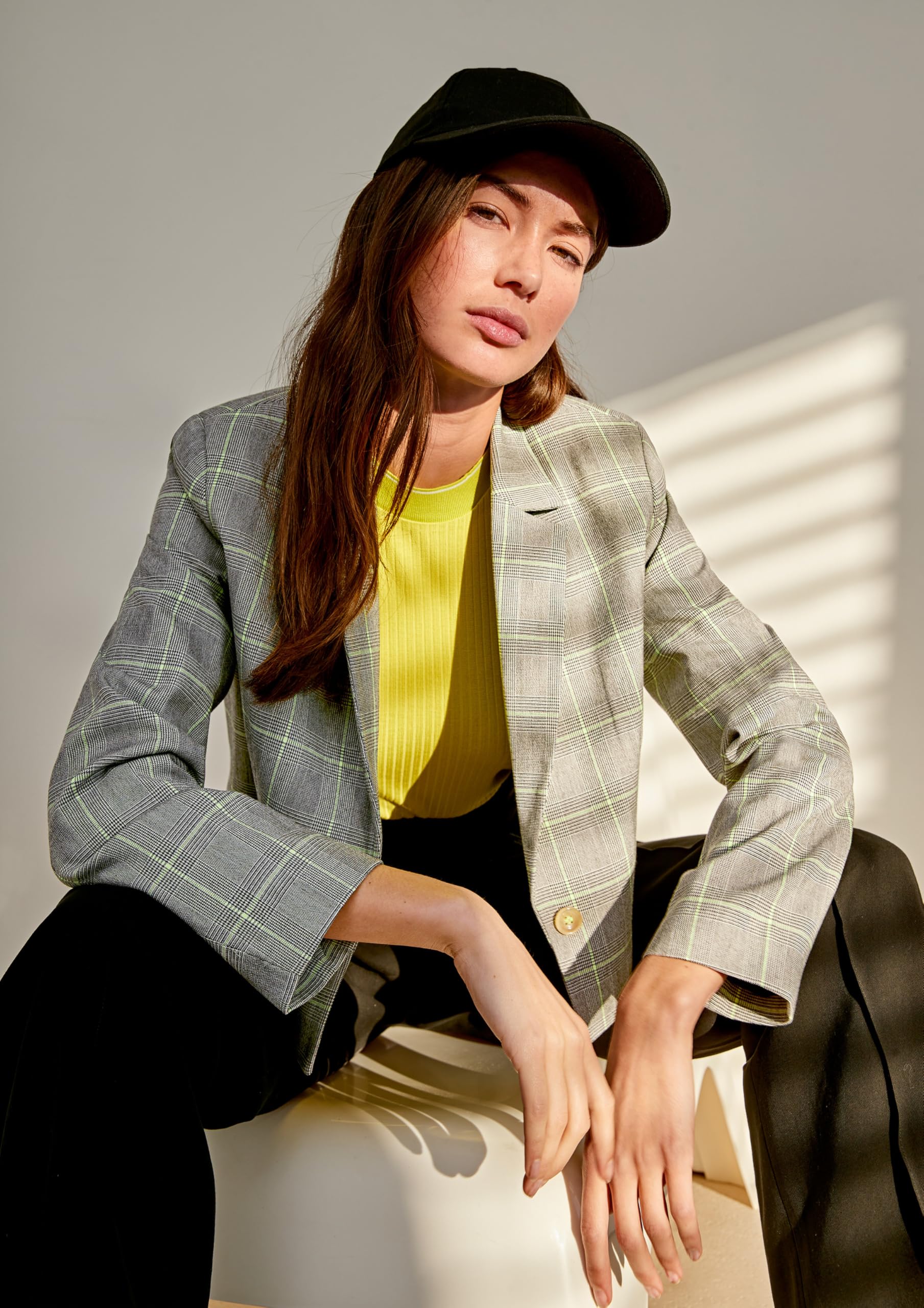 comma-blazers-blazer-damen-schiefergrau-gr-e-36 image 5
