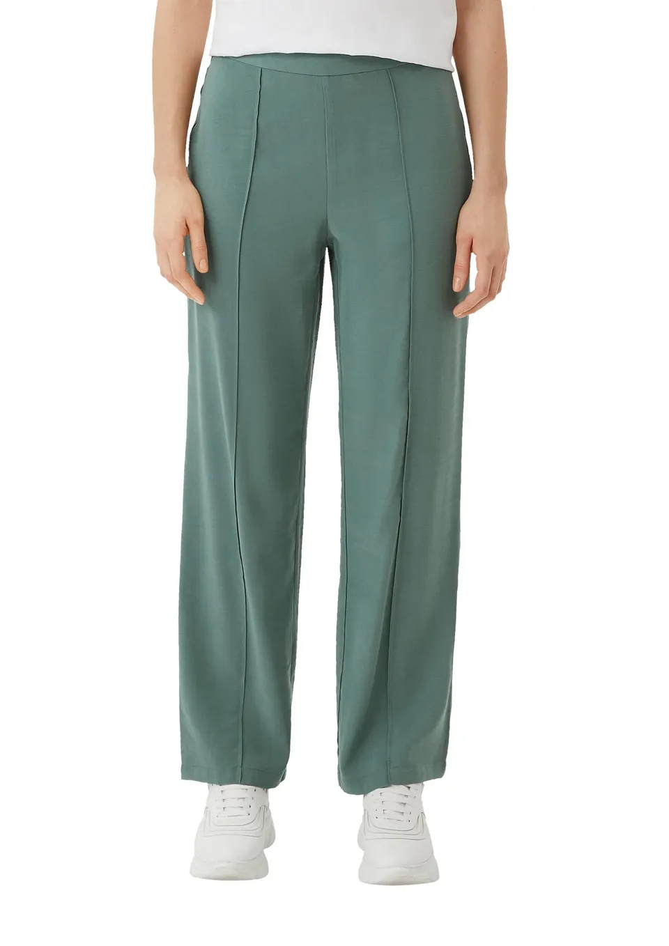 comma-twill-hose-salbeigr-n-gr-38-straight-leg-hose image 1