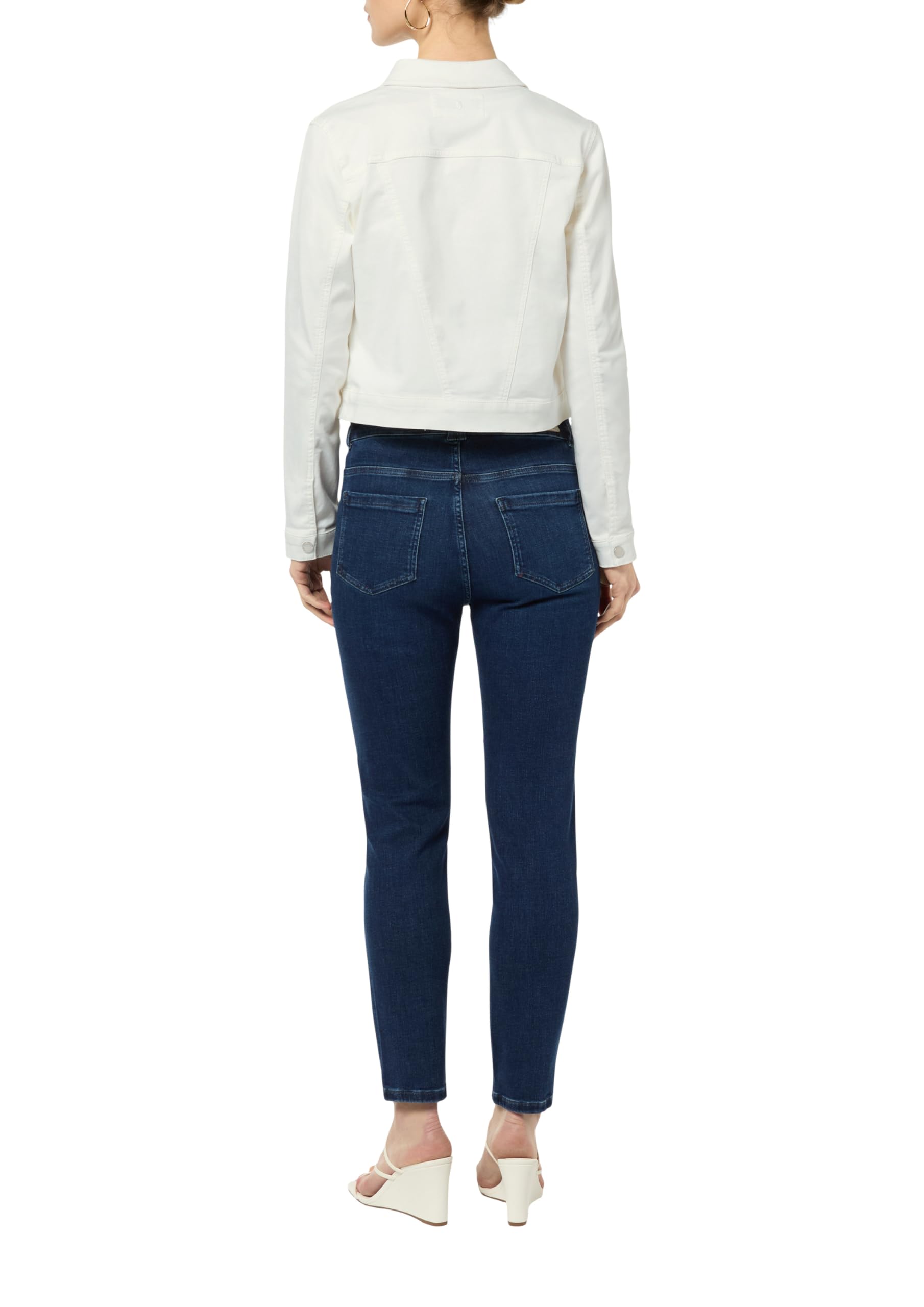 comma-cropped-jeansjacke-gr-e-36-baumwollmix image 2