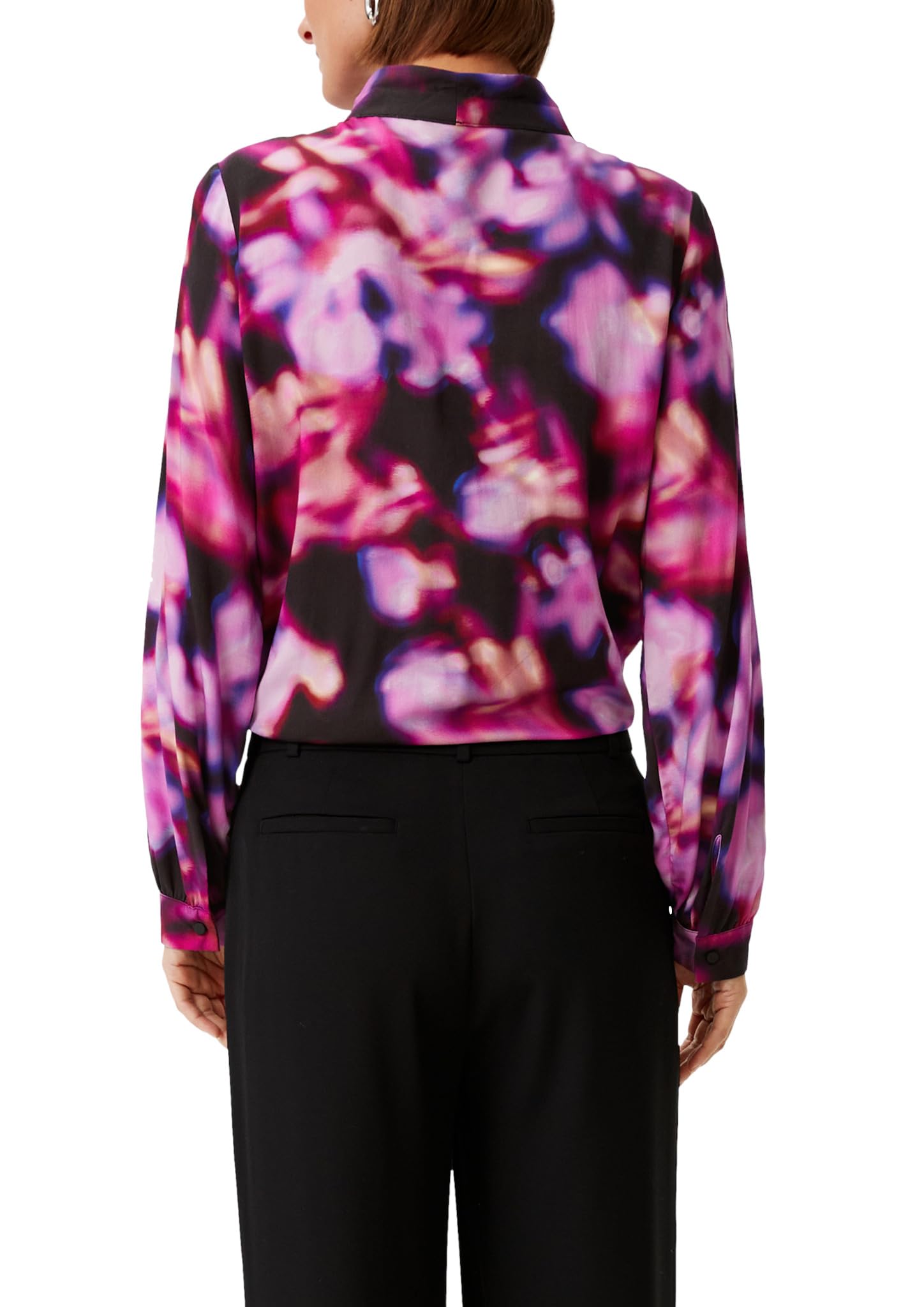comma-schluppenbluse-bluse-mit-allover-muster-gr-e-38 image 2