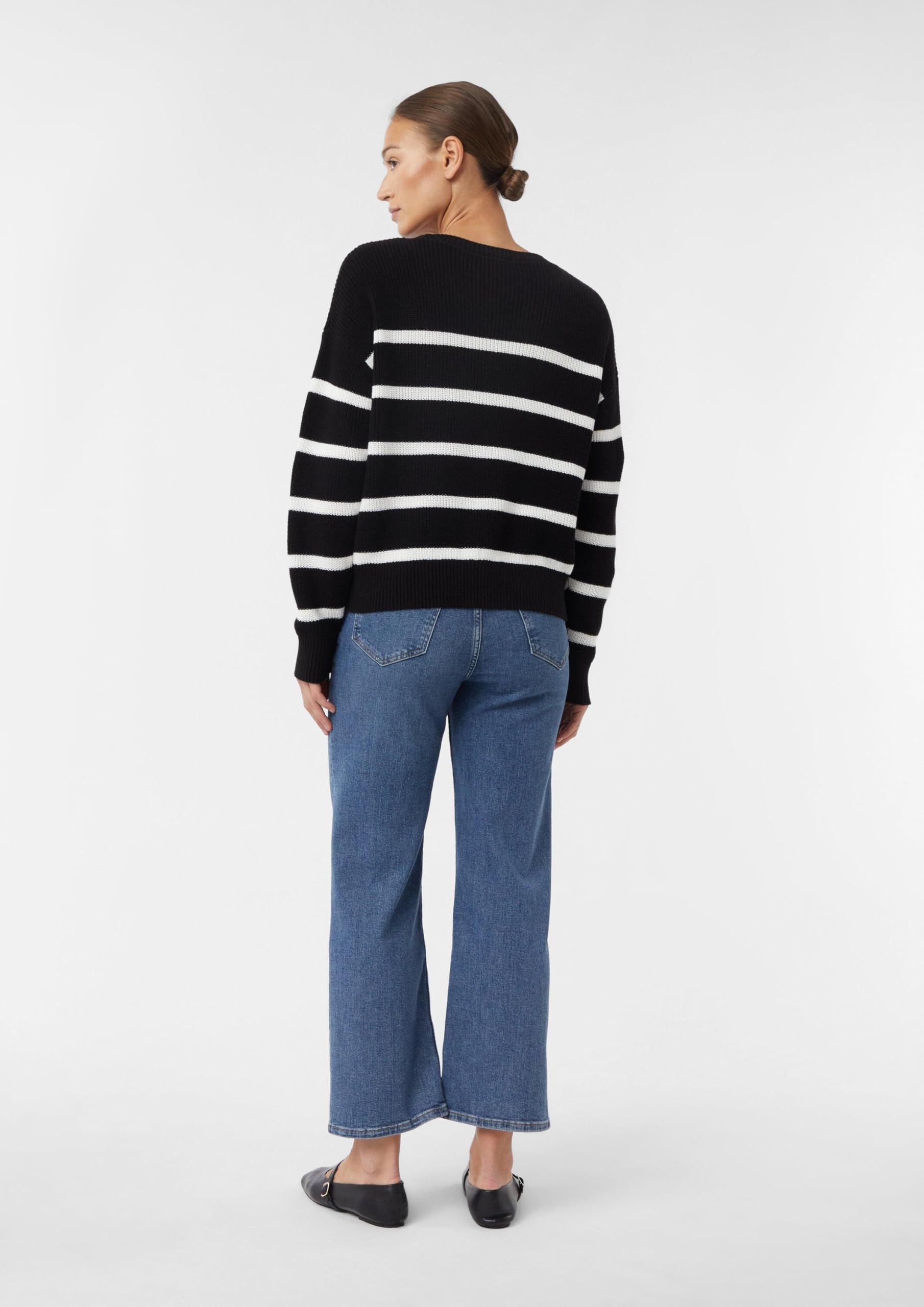comma-strickpullover-relaxed-fit-streifen-pullover image 8