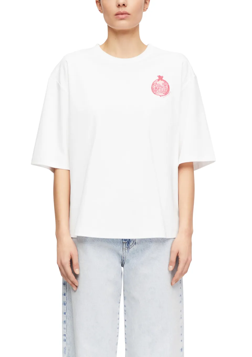 comma-t-shirt-damen-oversize-artwork-gr-e-l image 1