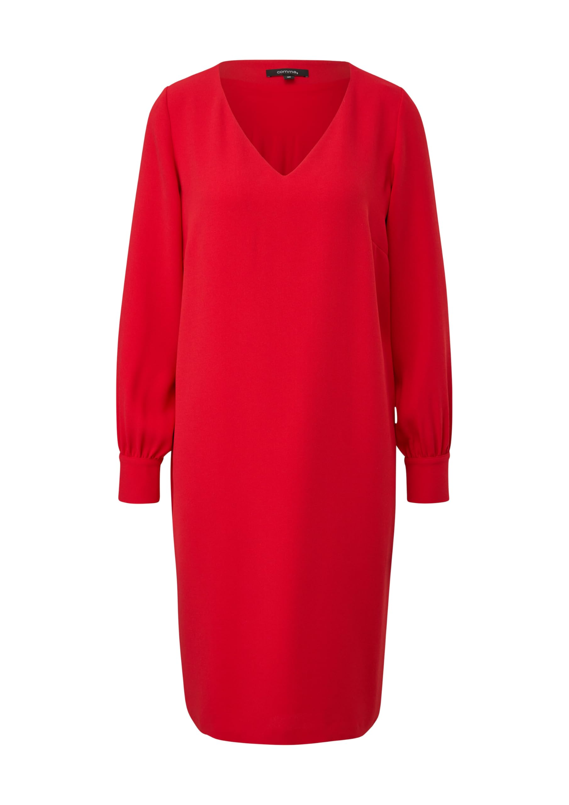 comma-dresses-midikleid-gr-e-36-mit-v-ausschnitt image 4