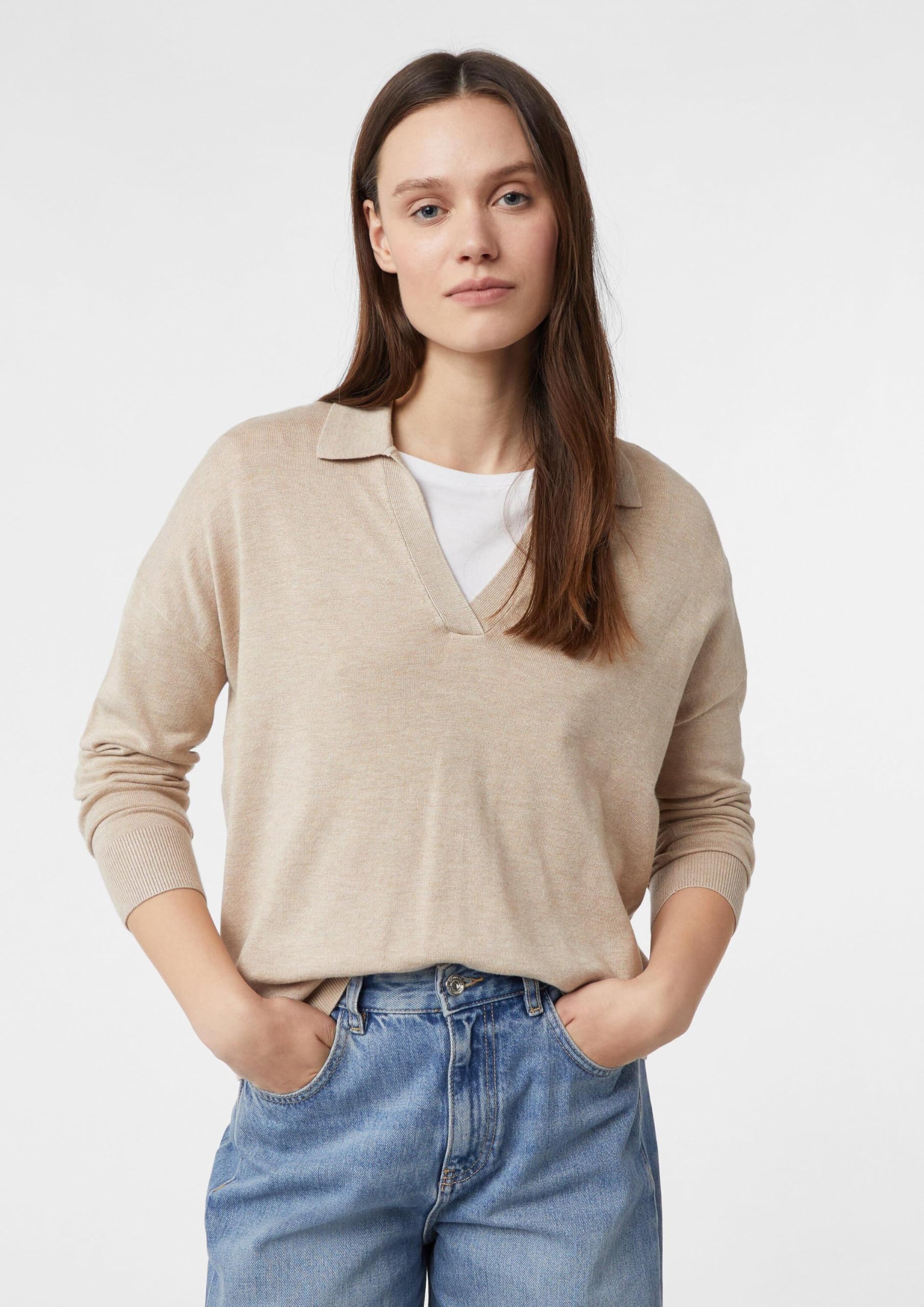 comma-feinstrickpullover-polo-viskosemix-gr-46 image 6