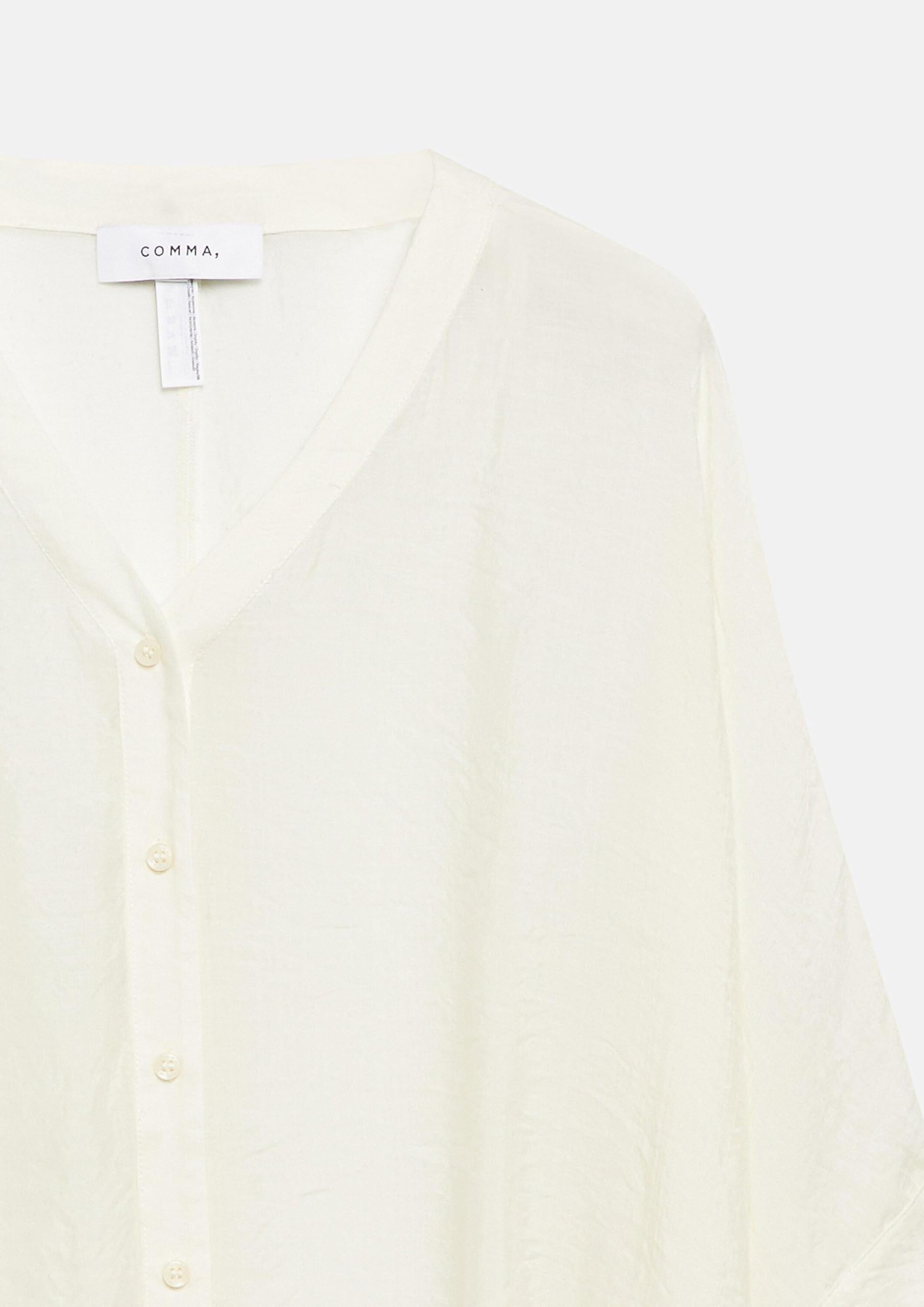 comma-poncho-bluse-chiffon-bluse-helles-beige-l-halbtransparent image 4