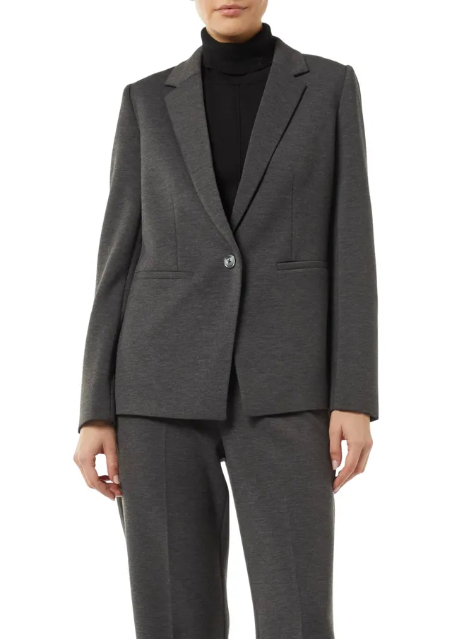 comma-blazers-taillierter-jersey-blazer-damen-gr-e-38-mit-taschen image 1