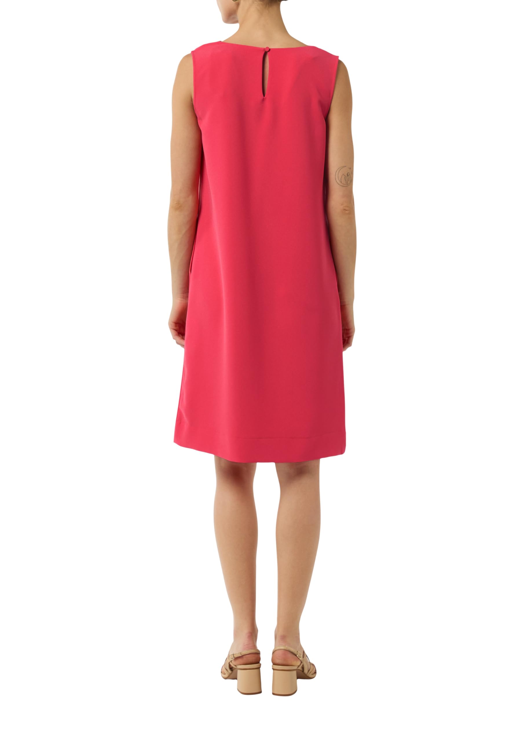 comma-midi-kleid-cr-pe-kleid-navy image 2