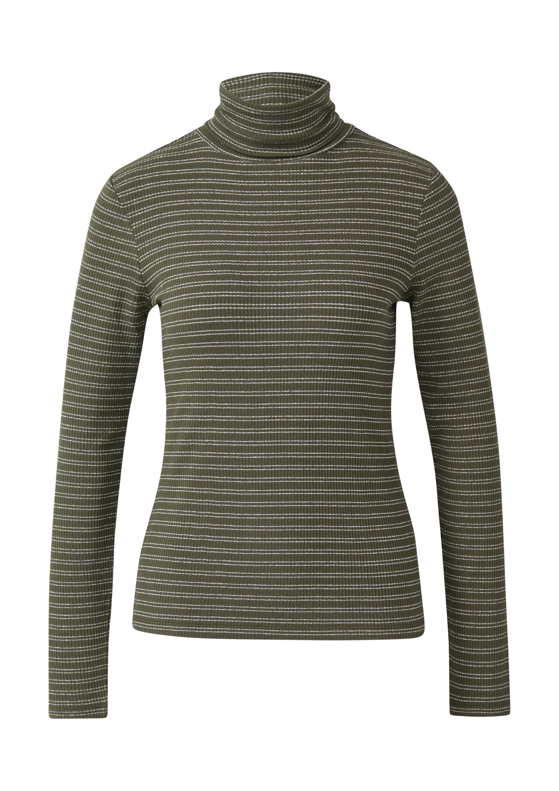 comma-rollkragenshirt-glitzergarn-gestreift-gr-e-38 image 4